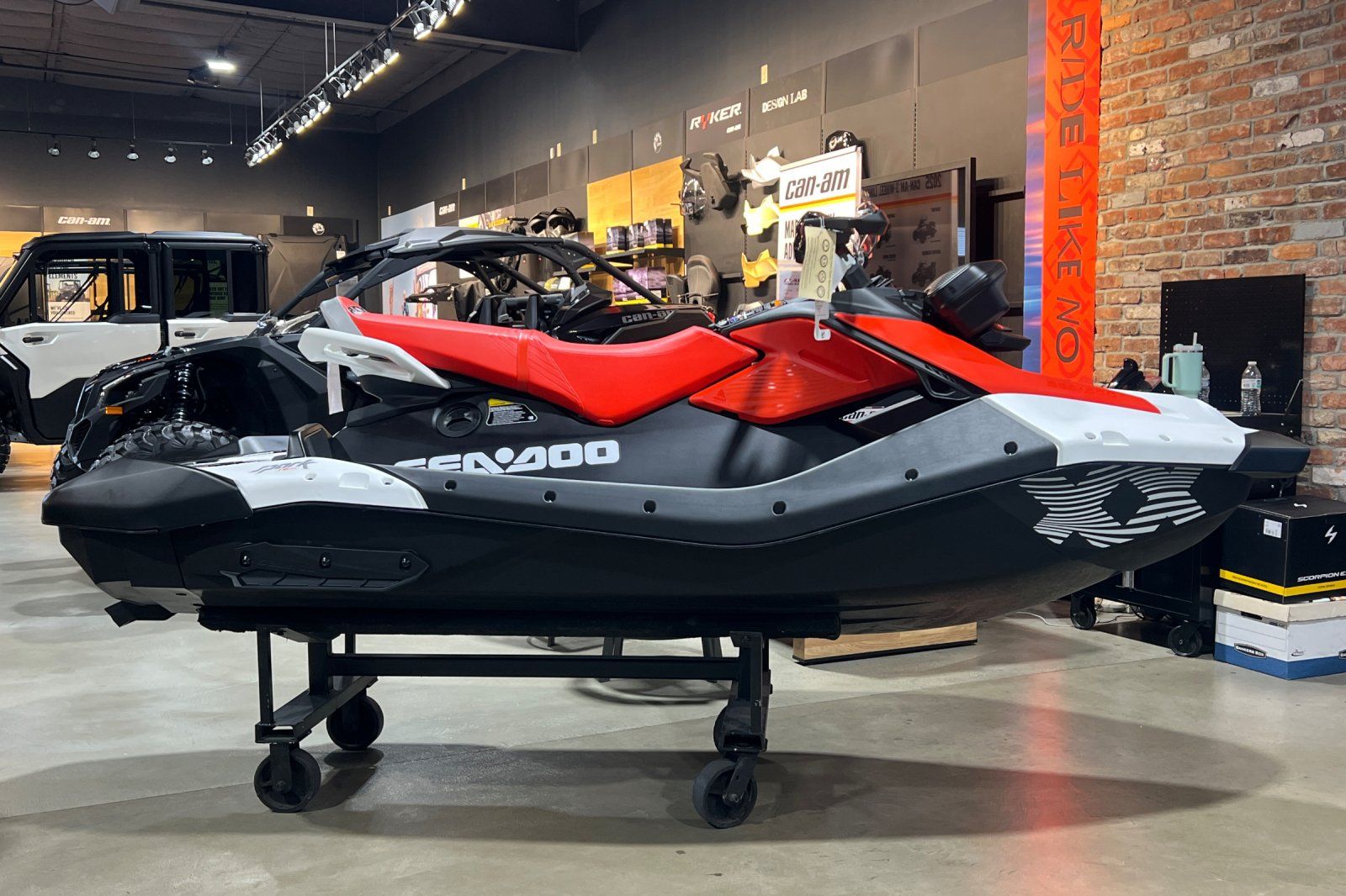 2026 Sea-Doo Spark Trixx for 3 + iBR and Audio in option 2