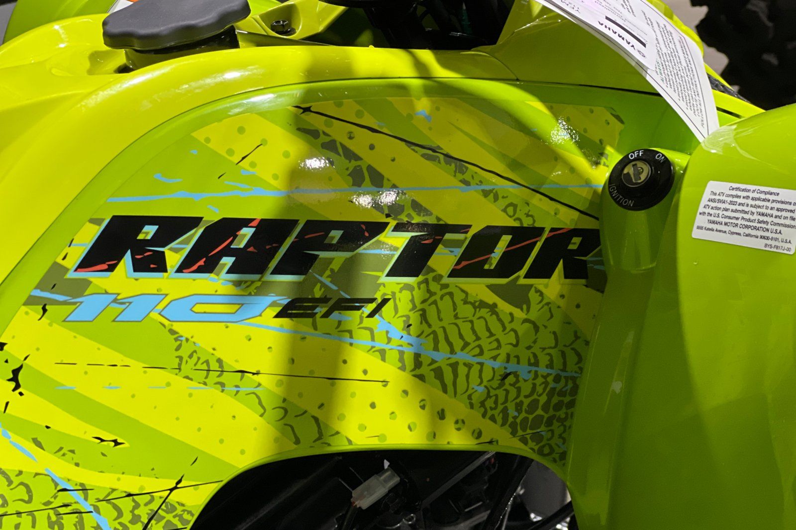 2026 Yamaha Raptor 110 9