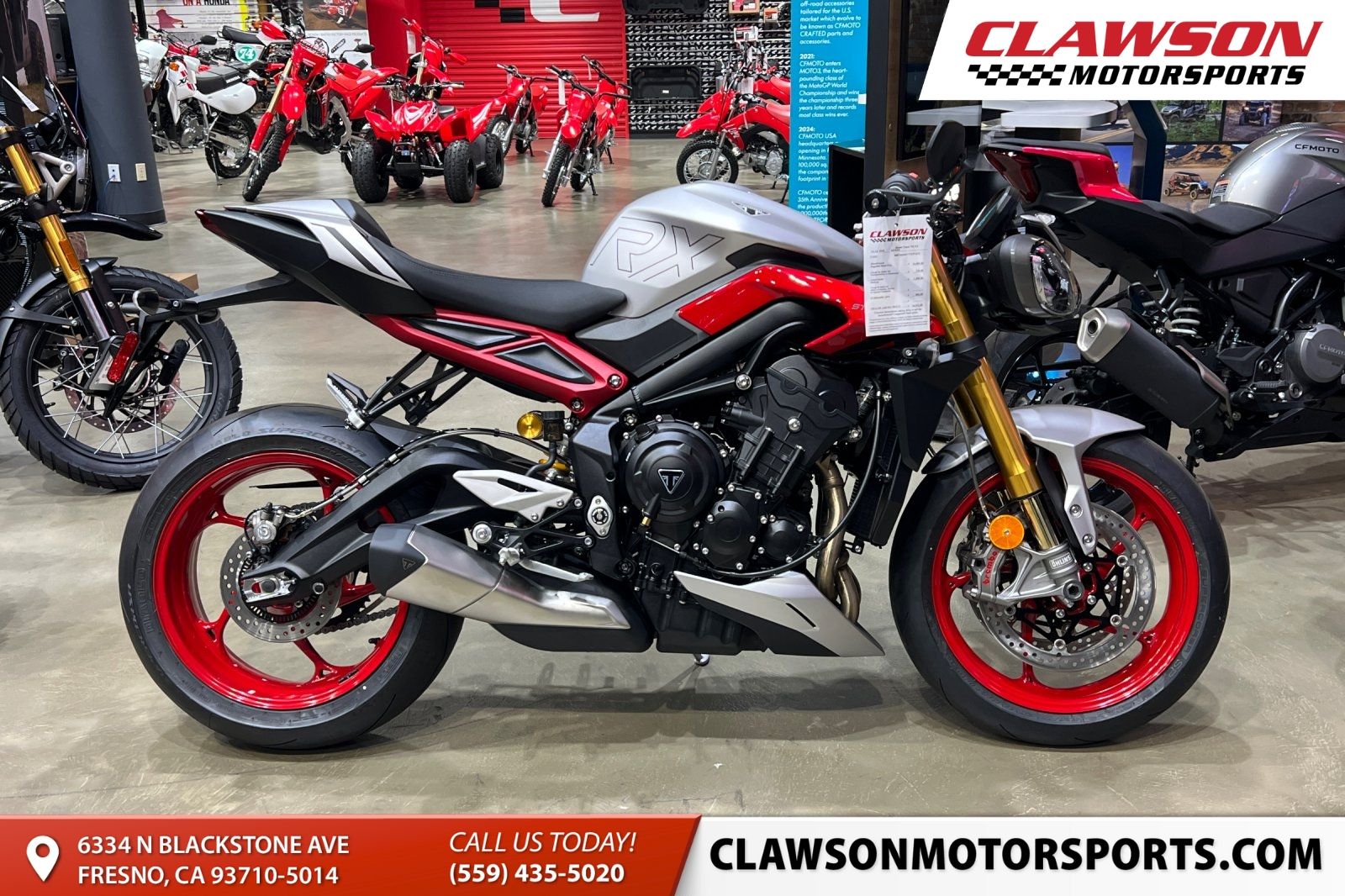 2026 Street Triple 765 RX