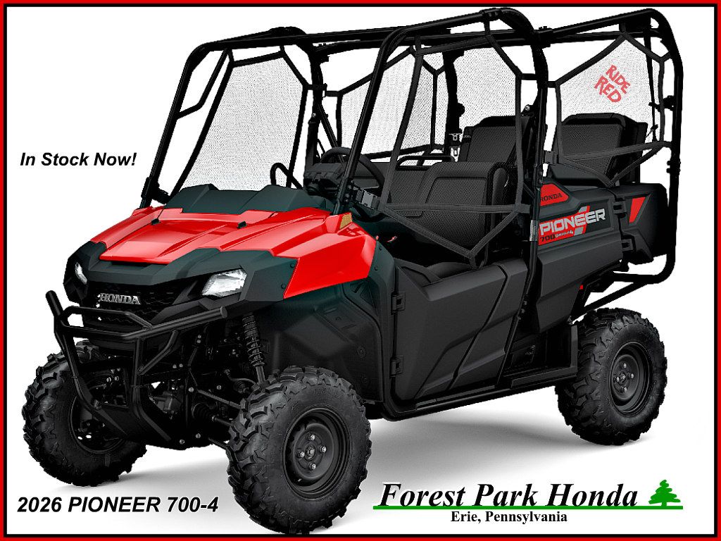 2026 Honda Pioneer 700-4 1