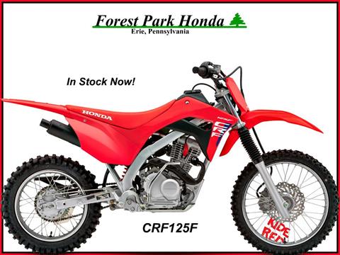 New 2025 Honda CRF125F Motorcycles in Erie, PA Stock Number: 3146