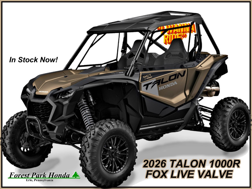 2026 Honda Talon 1000R FOX Live Valve 1