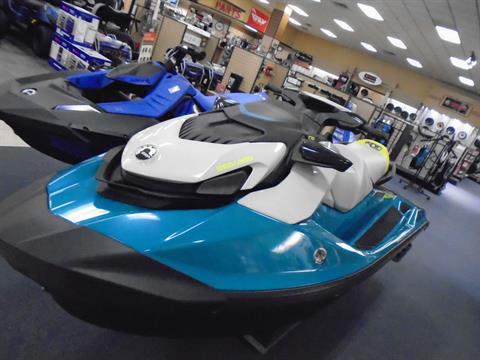 New 2025 Sea-Doo GTI SE 170 + iBR Teal Blue / Manta Green