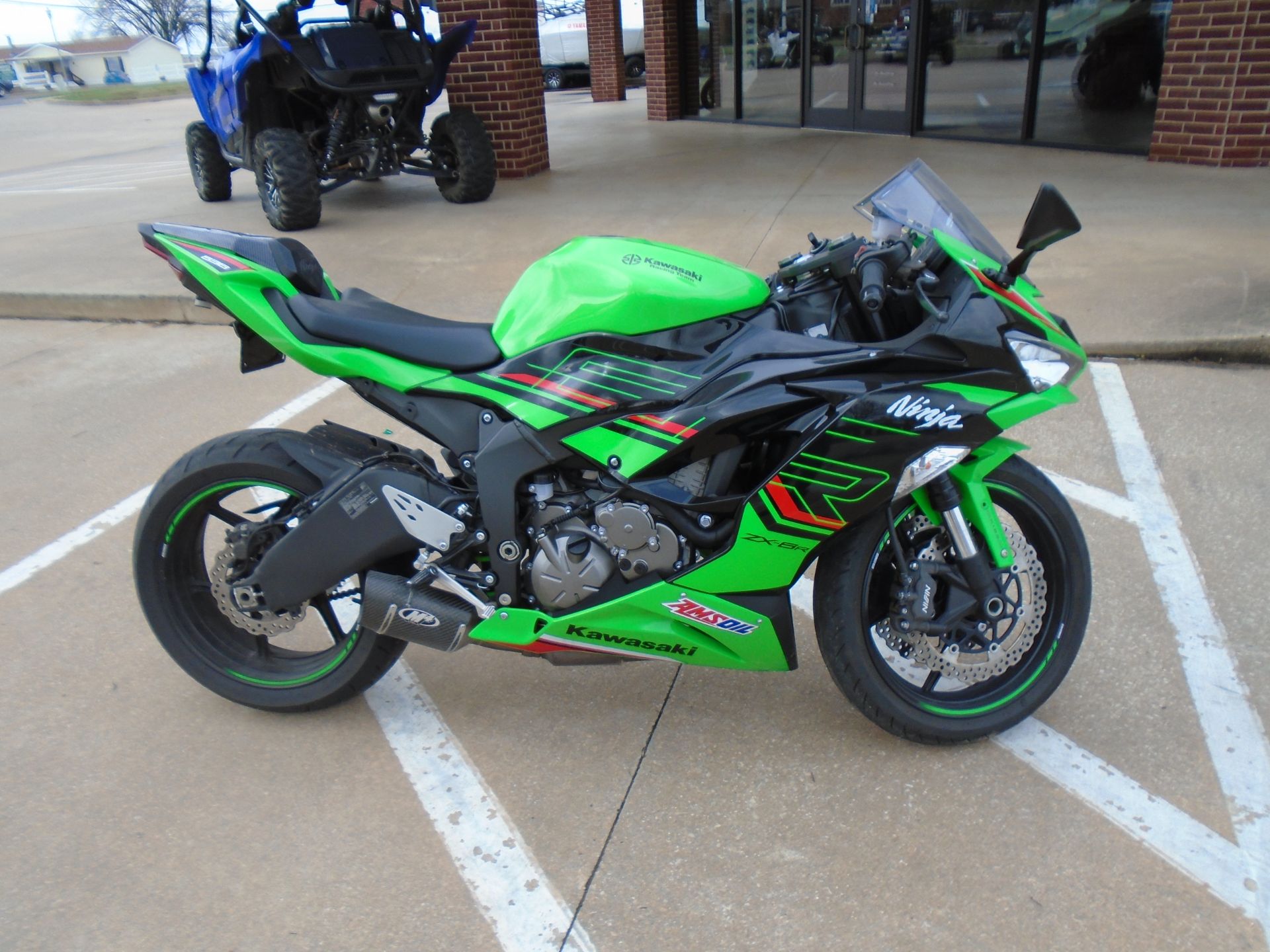 yokidoki ꪔ̤̮ˊˎ˗ Used 2023 Kawasaki Ninja ZX-6R ABS KRT Edition Lime Green / Ebony