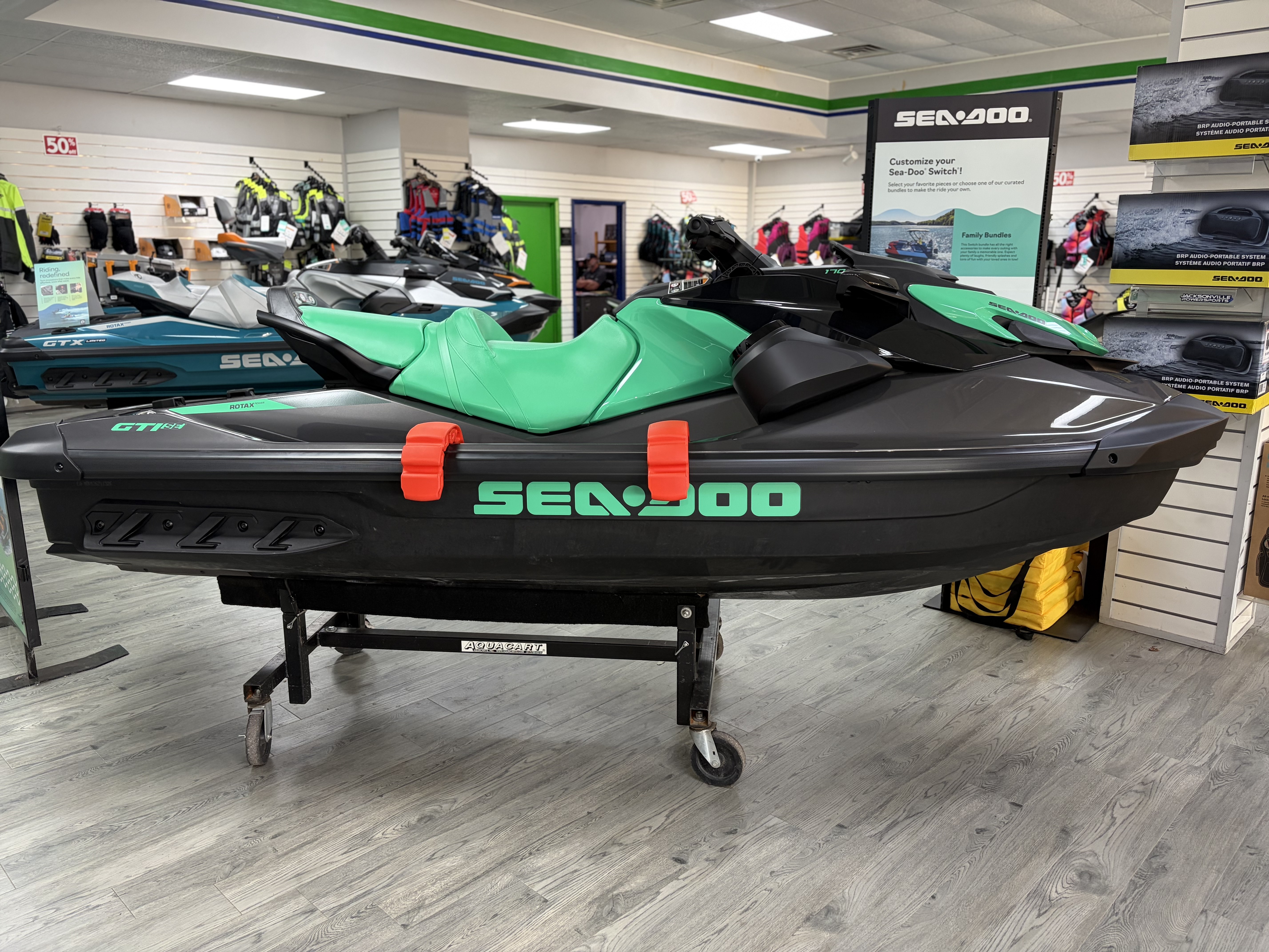 2026 Sea-Doo GTI SE 170 + Tech Package, Audio, iDF, iBR 6