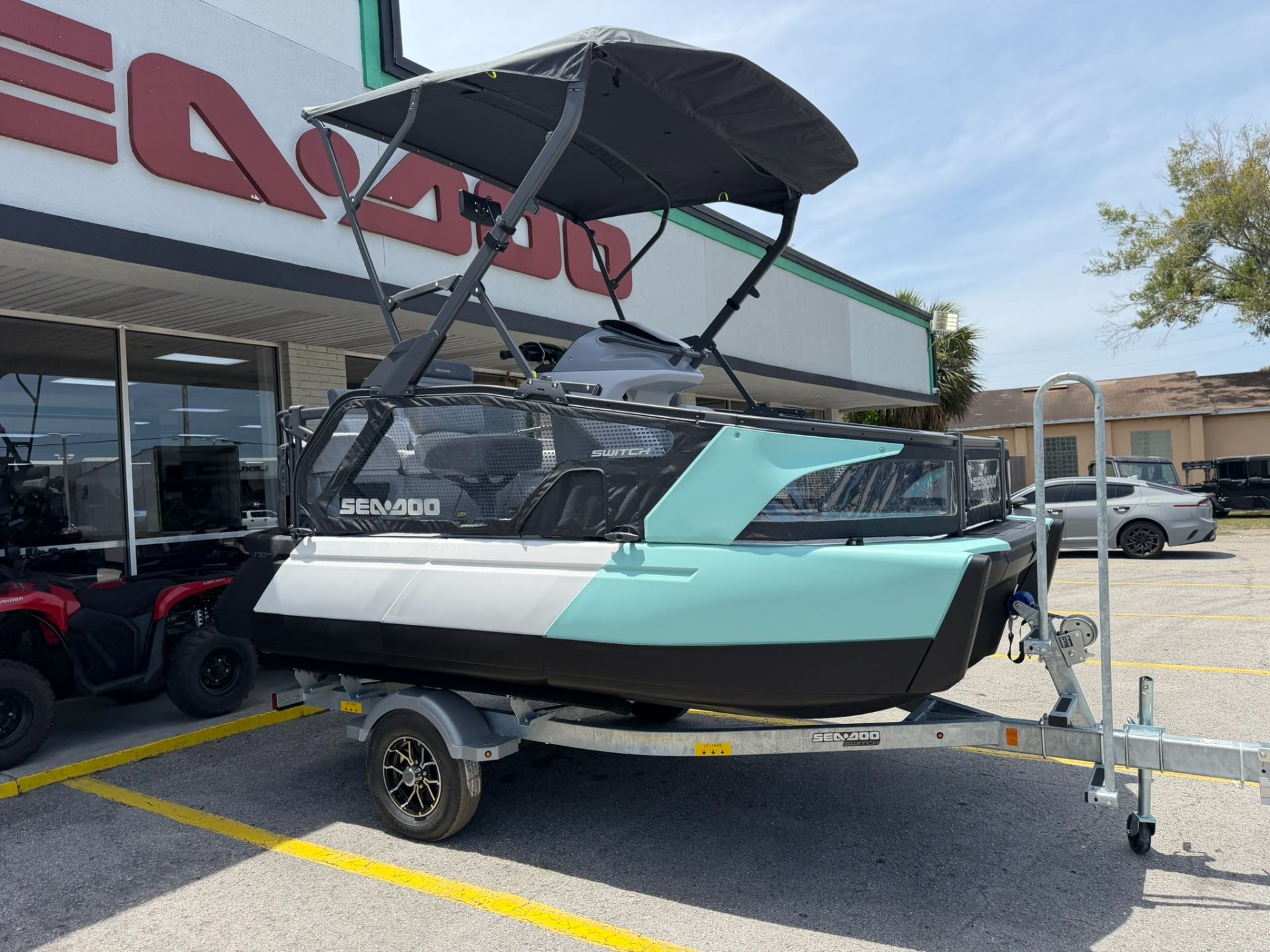 Switch Sport Compact New 2026 Sea-Doo Switch Sport Compact - 170 hp Neo Mint / Galvanized ...