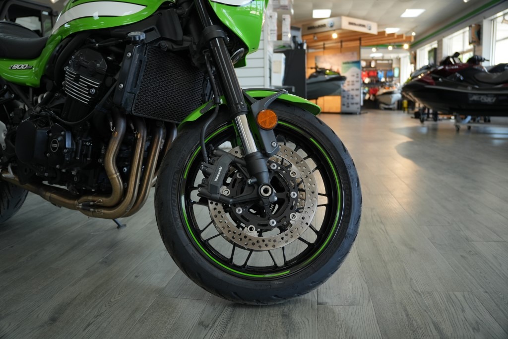 Used 2018 Kawasaki Z900RS Cafe Vintage Lime Green Motorcycles For