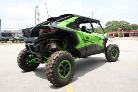New 2026 Kawasaki Teryx®4 H2 Deluxe eS Lime Green / Flat Ebony