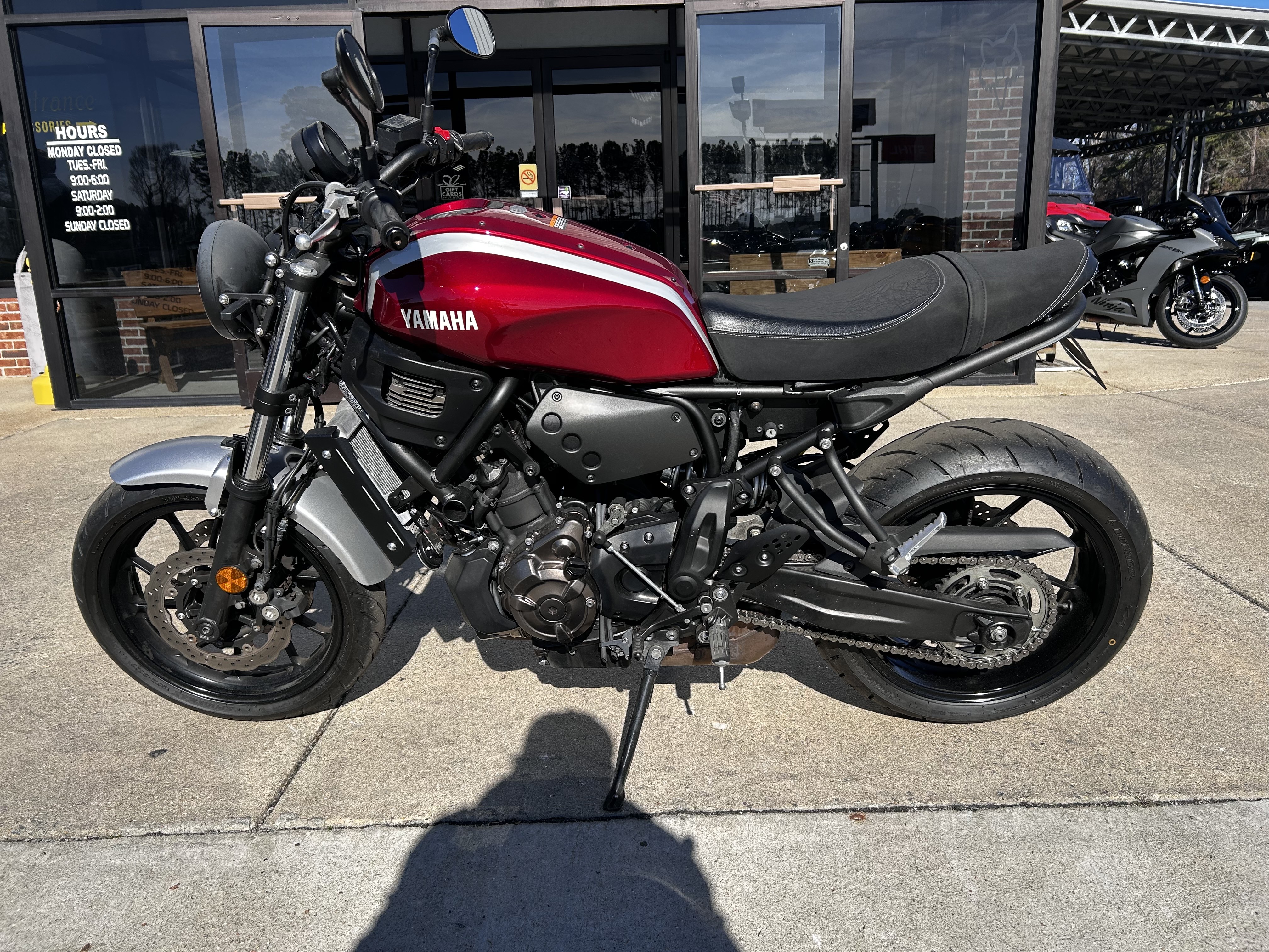 Motorcycle Rasberry Used 2018 Yamaha XSR700 Motorcycles in Greenville, NC | Stock Number ...