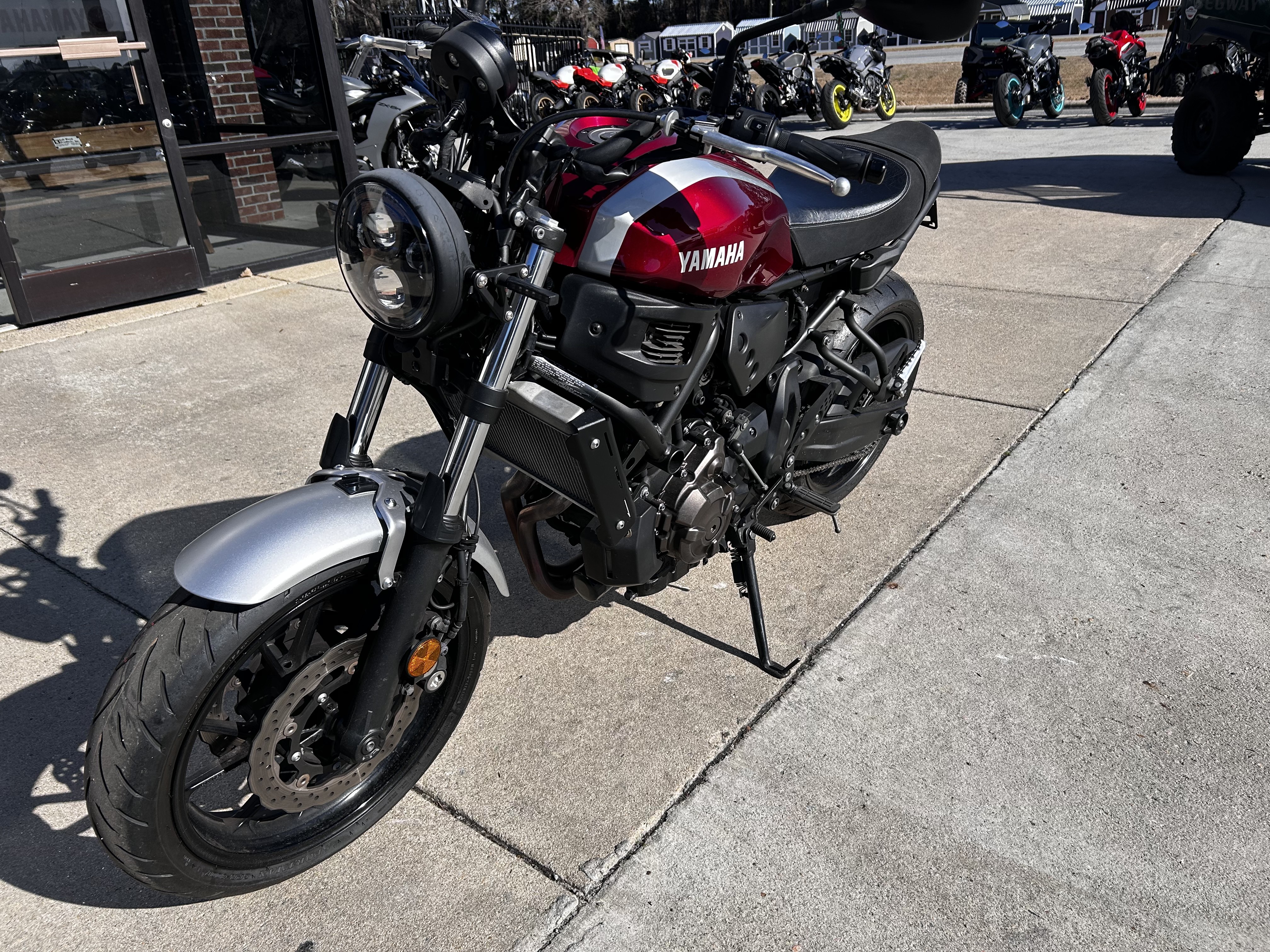Motorcycle Rasberry Used 2018 Yamaha XSR700 Motorcycles in Greenville, NC | Stock Number ...