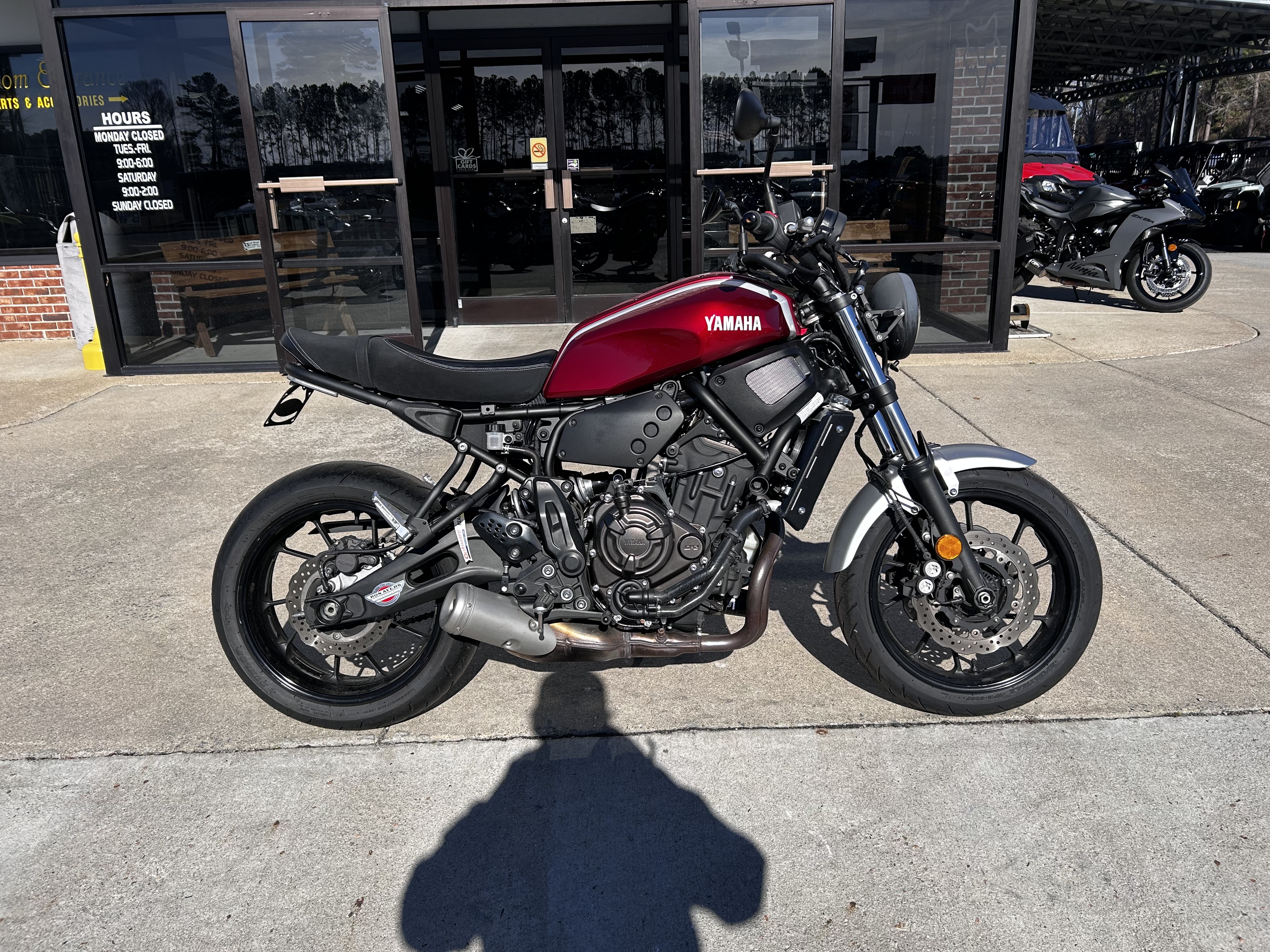 Motorcycle Rasberry Used 2018 Yamaha XSR700 Motorcycles in Greenville, NC | Stock Number ...