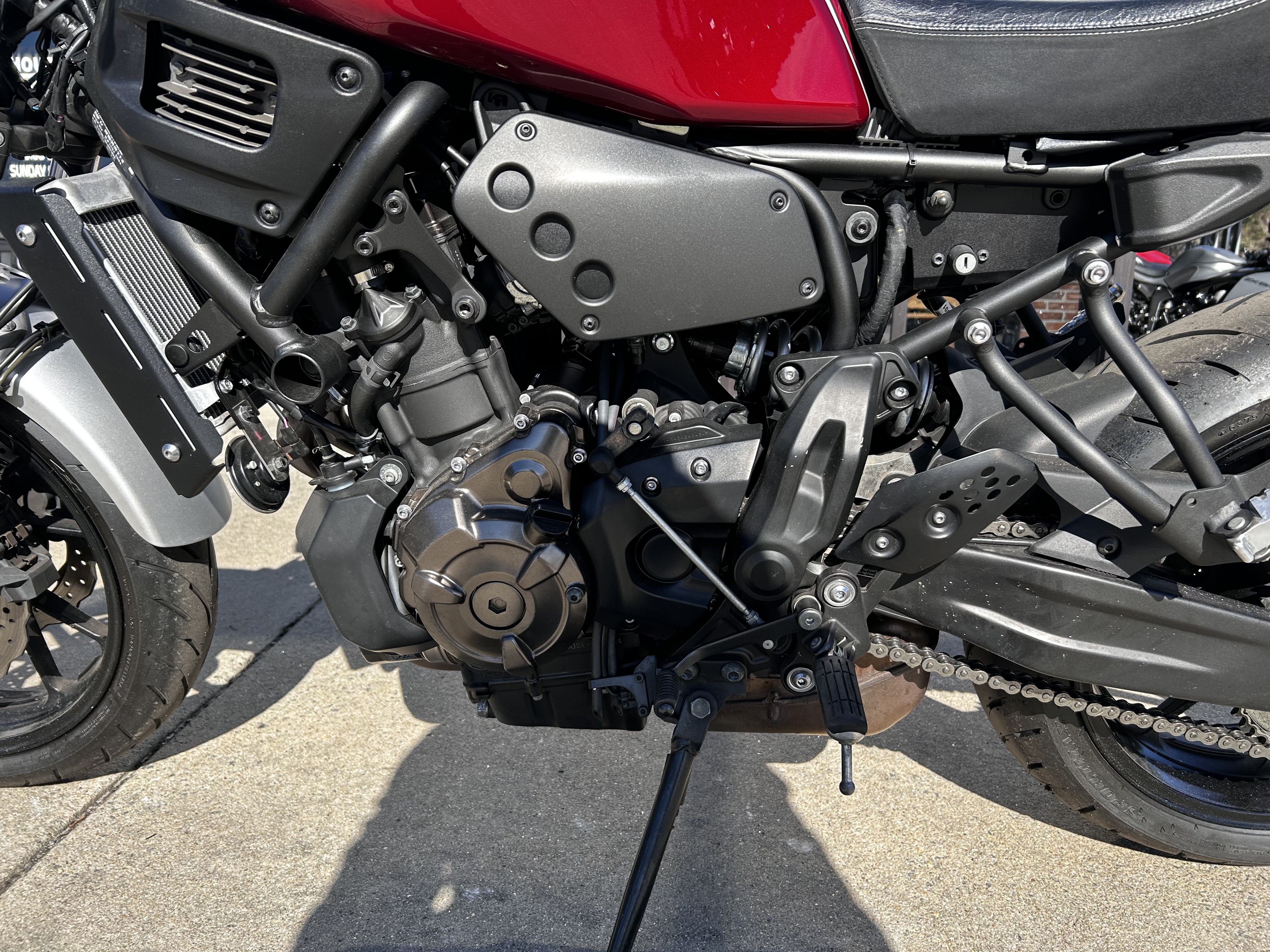 Motorcycle Rasberry Used 2018 Yamaha XSR700 Motorcycles in Greenville, NC | Stock Number ...