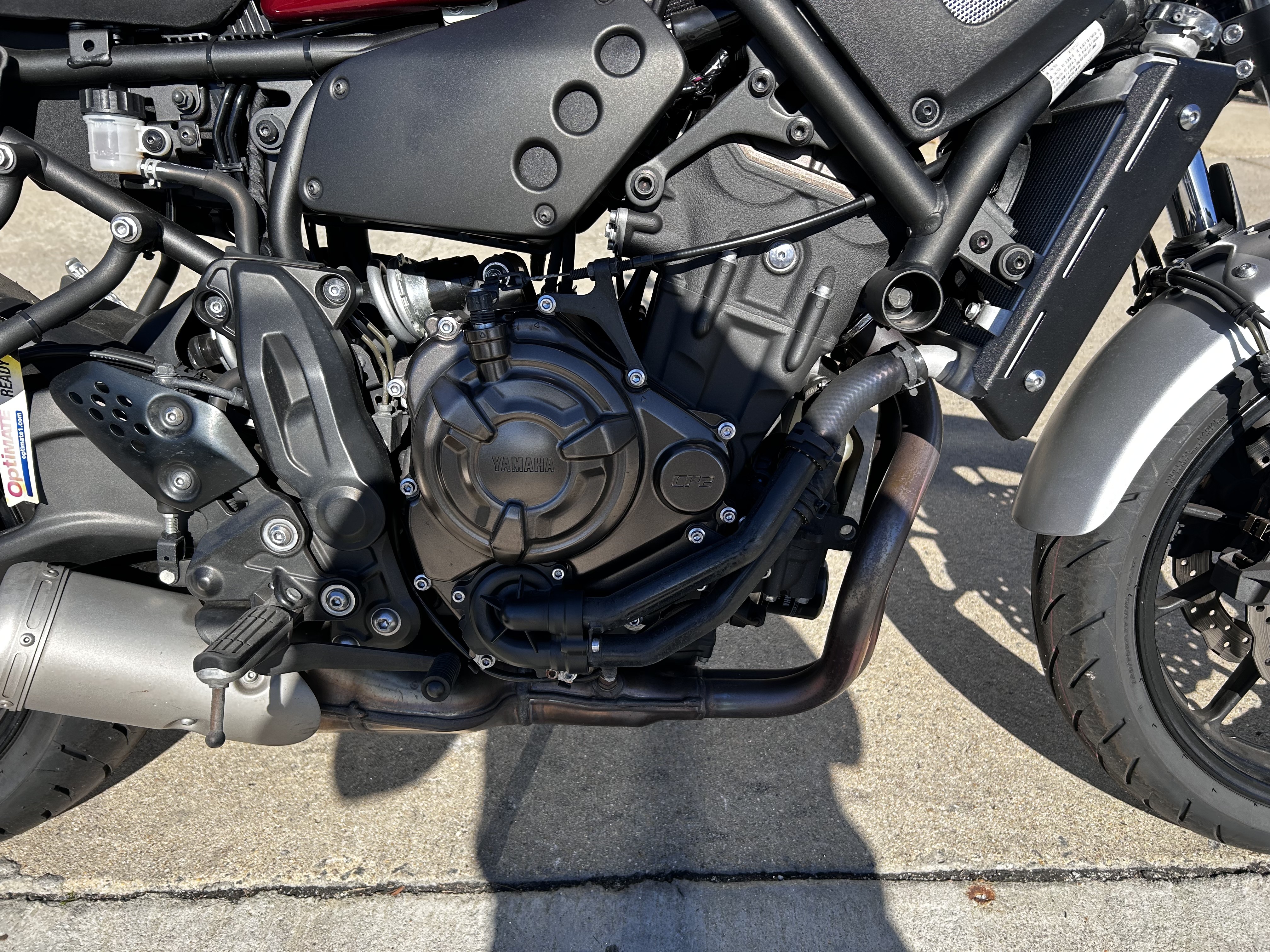 Motorcycle Rasberry Used 2018 Yamaha XSR700 Motorcycles in Greenville, NC | Stock Number ...