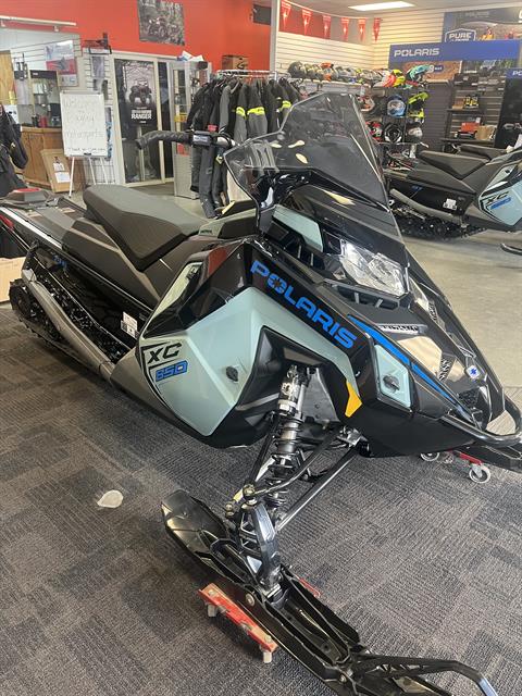 New 2026 Polaris 850 Switchback XC 146 ES Hemlock Blue / Black