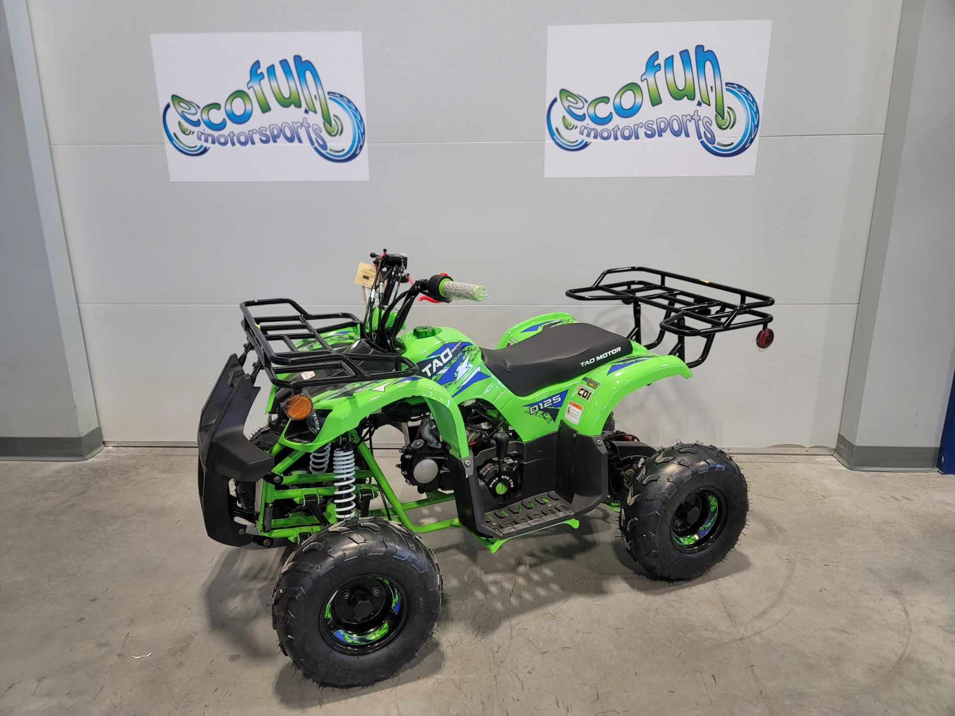 motto_kuma tarptotarp model forest グリーン New 2025 Tao Motor Green Trooper 125 Youth ATV | ATVs in Forest
