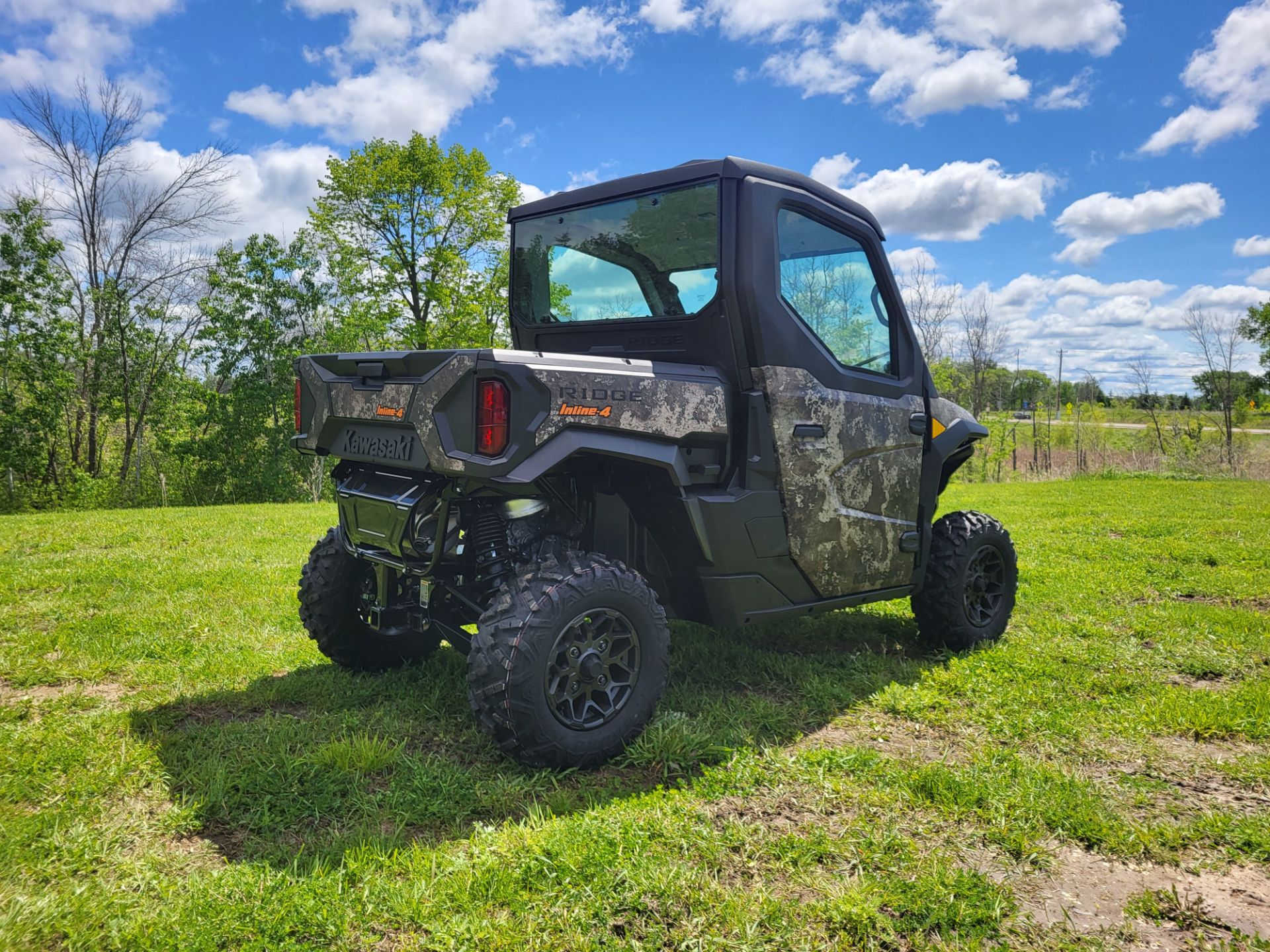 k*様 極レア kozara no case COYOTE New 2025 Kawasaki RIDGE HVAC Camo | Utility Vehicles in