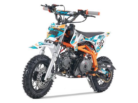 New 2022 TAO Motor Orange DB20 Dirt Bike Motorcycles in Forest