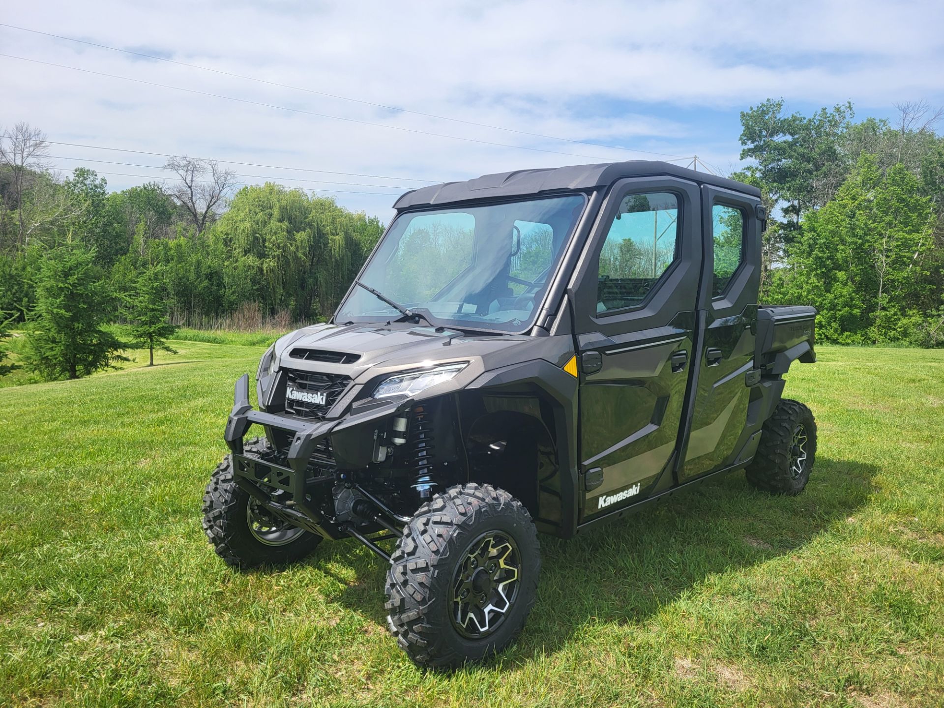 New 2026 Kawasaki RIDGE® CREW ST HVAC | Utility Vehicles in Forest