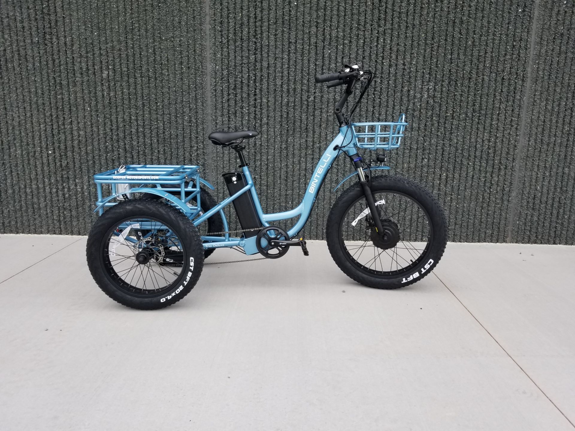 deluxe electric bicycle New Bintelli Trio Deluxe Electric Tricycle | Electric Bicycles in Forest  Lake MN