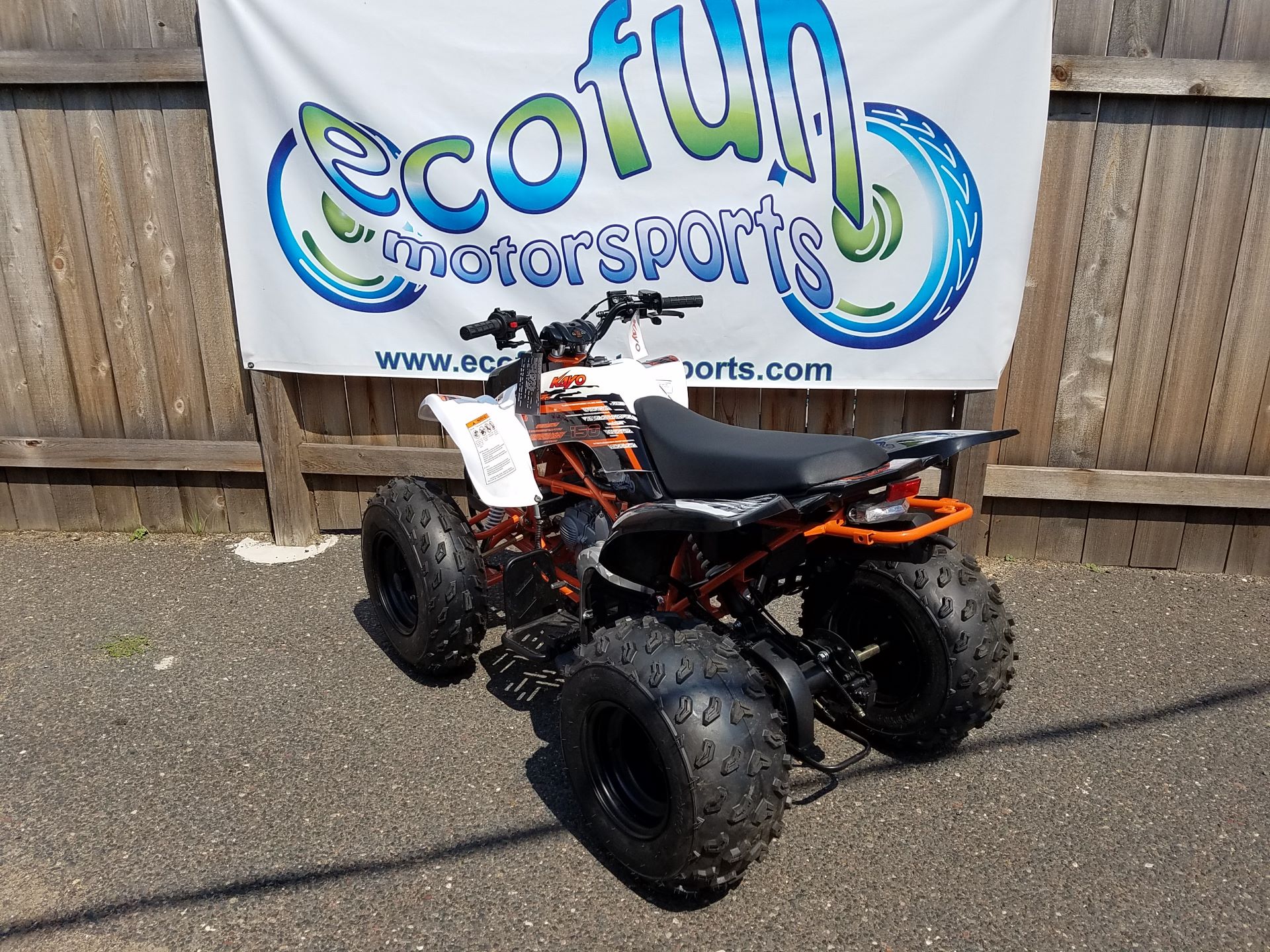 New 2022 Kayo Storm 150 Youth ATV | ATVs in Forest Lake MN | White