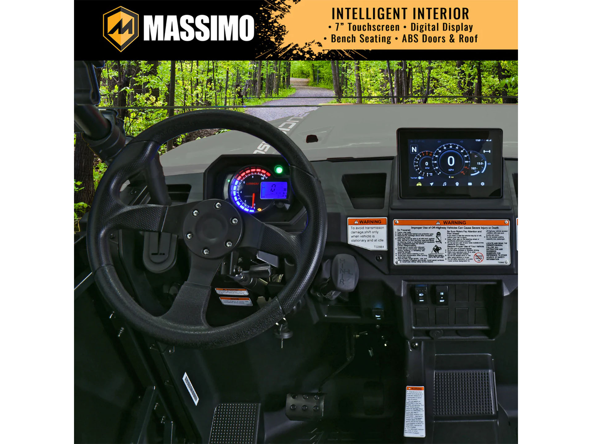 New 2025 Massimo Buck 450 Side by Side | Utility Vehicles in