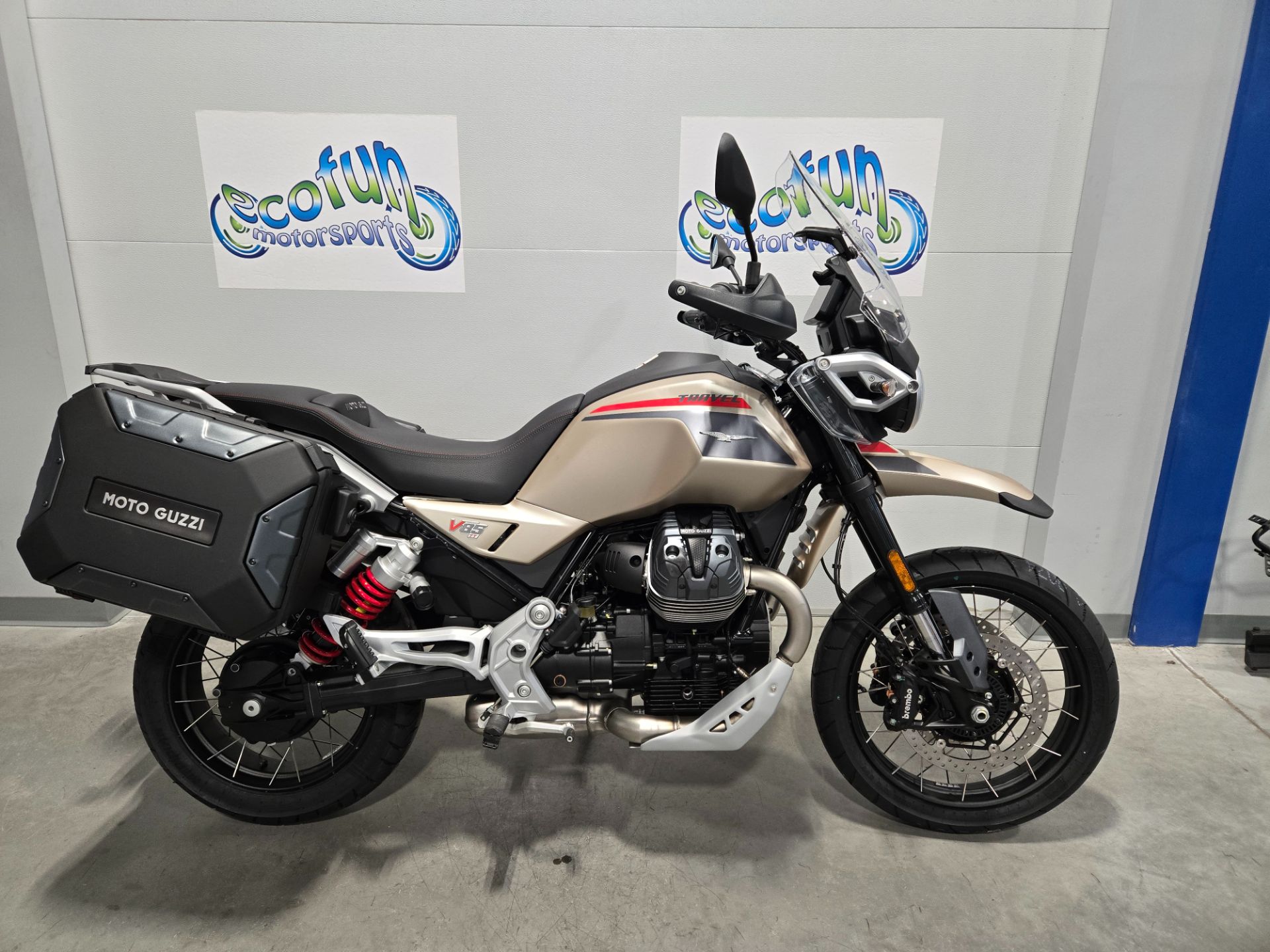 New 2025 Moto Guzzi V85 TT Travel | Motorcycles in Forest Lake MN