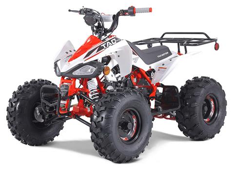 New 2025 TAO Motor Red Cheetah 125 Youth ATV | ATVs in Forest Lake