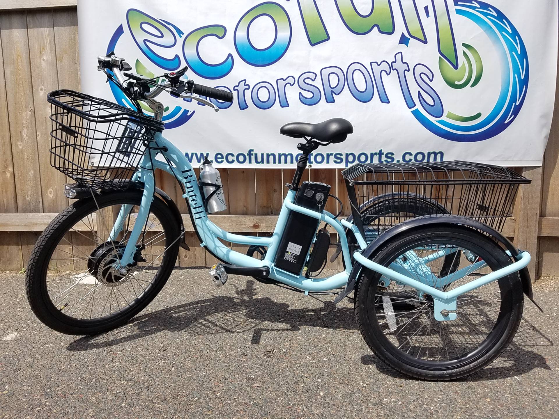 New Bintelli Trio Electric Tricycle Electric Bicycles in Forest