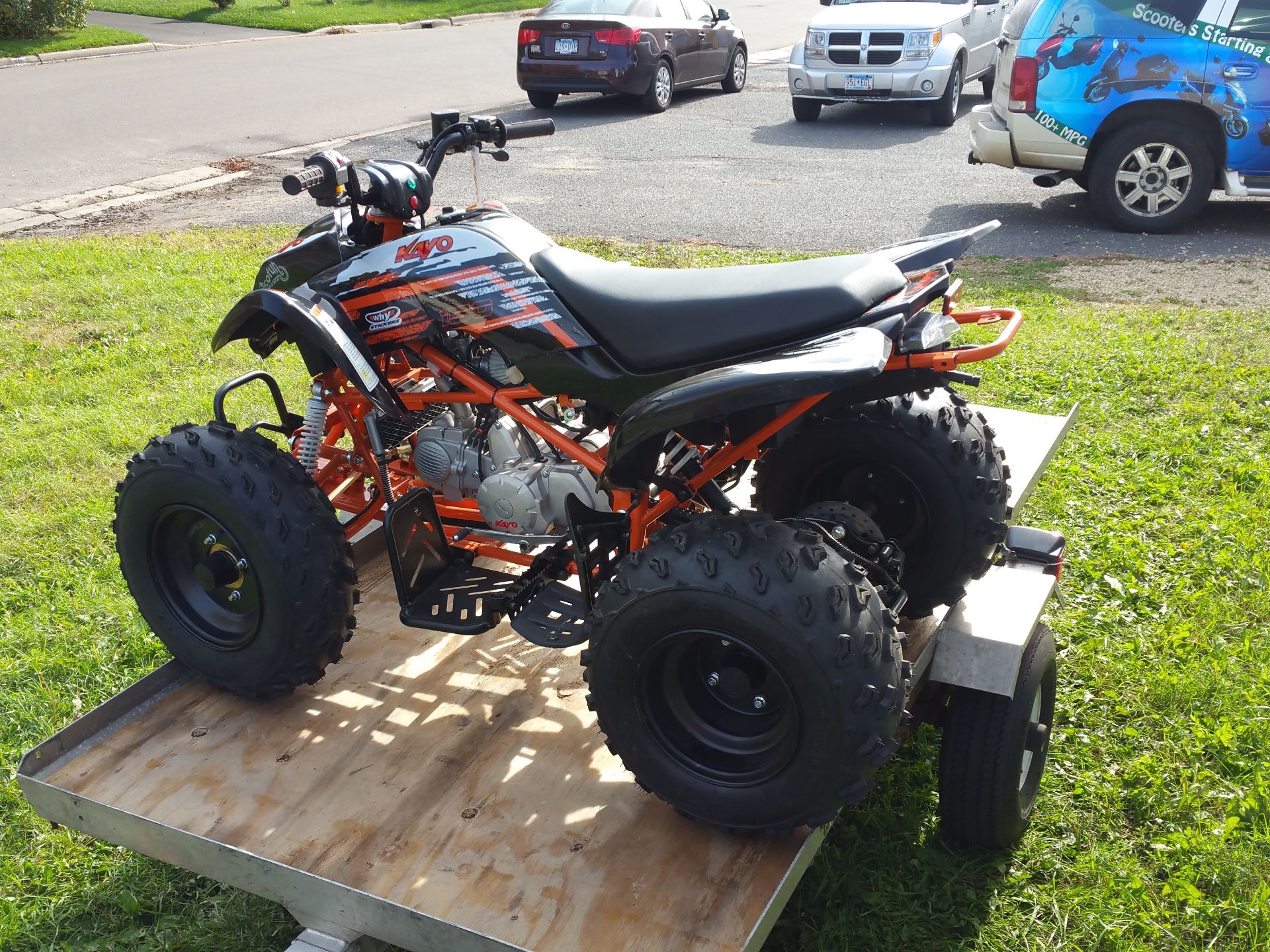 New 2021 Kayo Storm 150 | ATVs in Forest Lake MN | Black