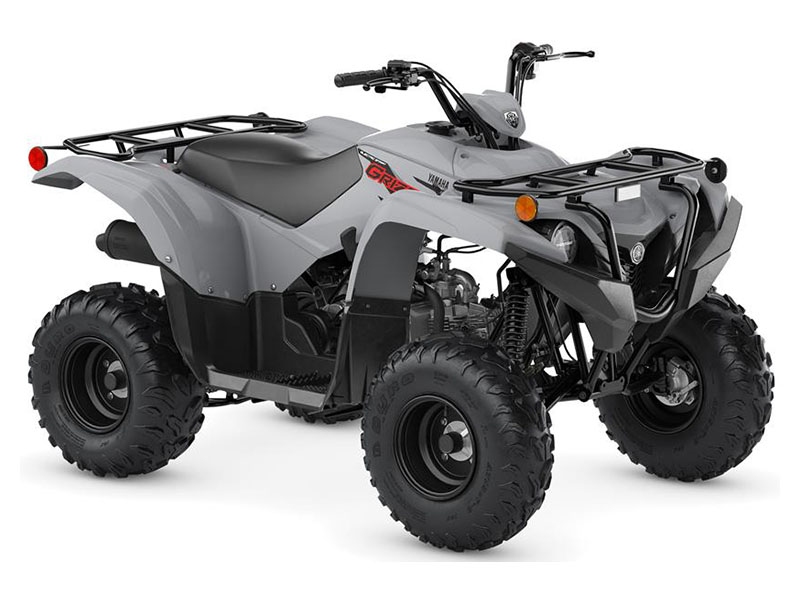 New 2022 Yamaha Grizzly 90 | ATVs in Forest Lake MN | Armor Gray