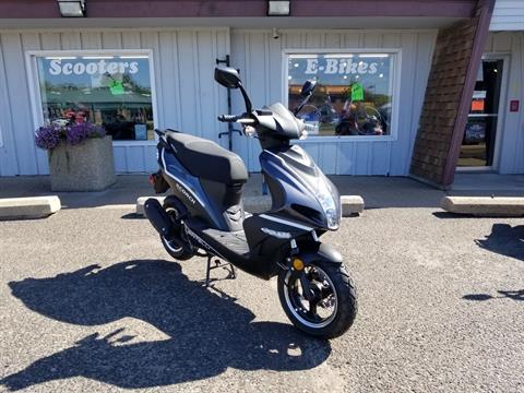 New 2023 YNGF Scorch 49cc Scooter | Scooters in Forest Lake MN | Black