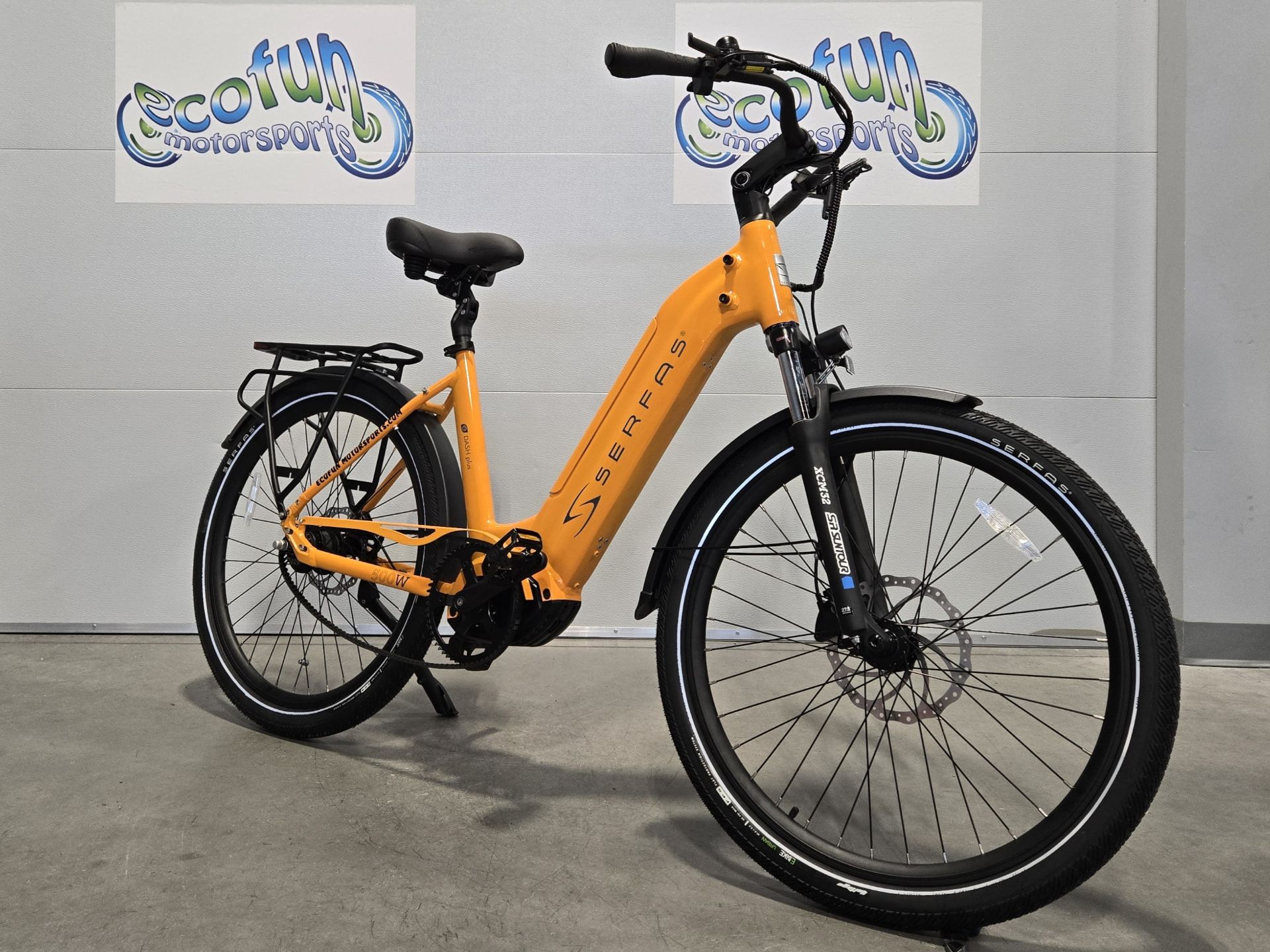 New Serfas Dash 500 Step Thru Electric Bike- M/L | Electric Bicycles in  Forest Lake MN | SER20074005 Orange