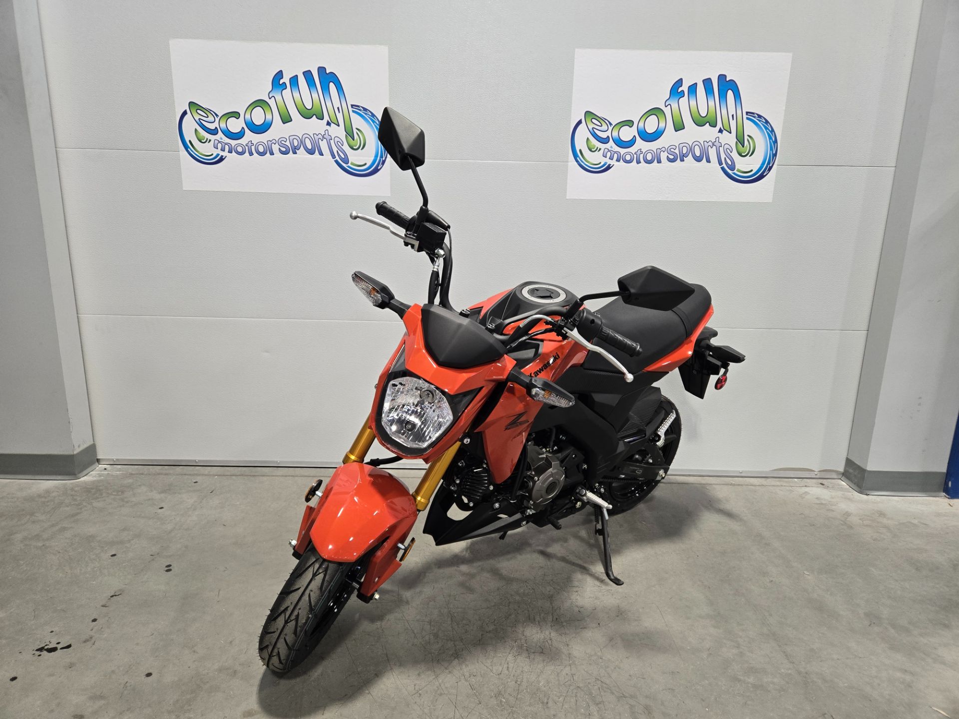★★ New 2024 Kawasaki Z125 Pro Metallic Matte Dark Gray