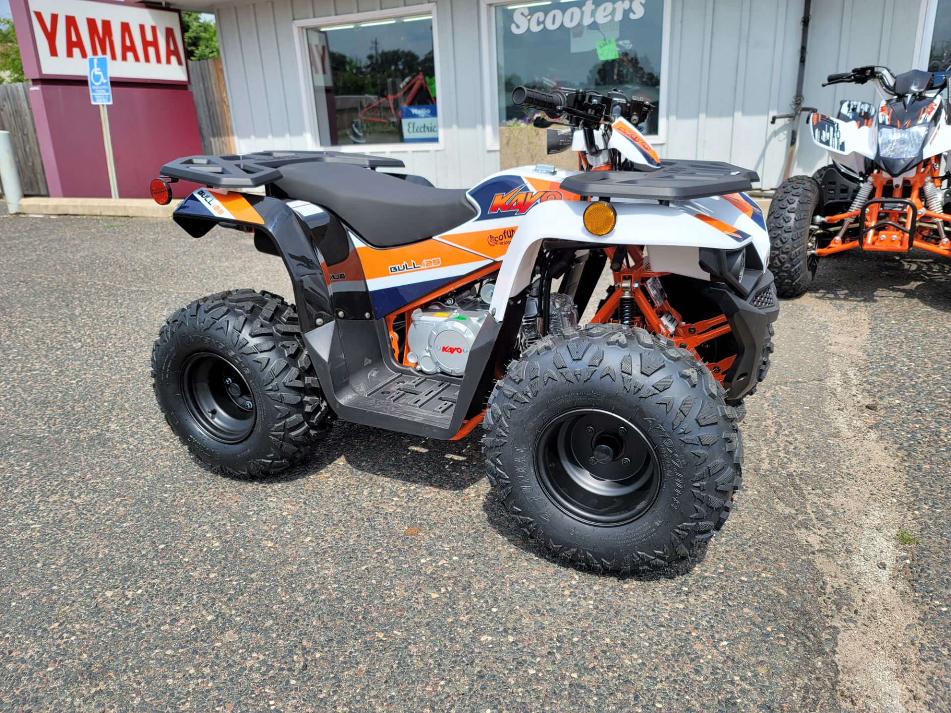 New 2024 Kayo Bull 125cc Youth ATV | ATVs in Forest Lake MN | White