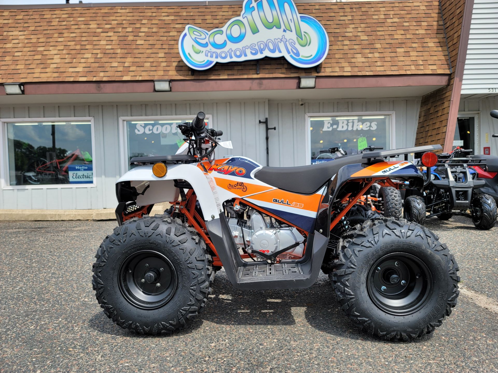 New 2024 Kayo Bull 125cc Youth ATV | ATVs in Forest Lake MN | White