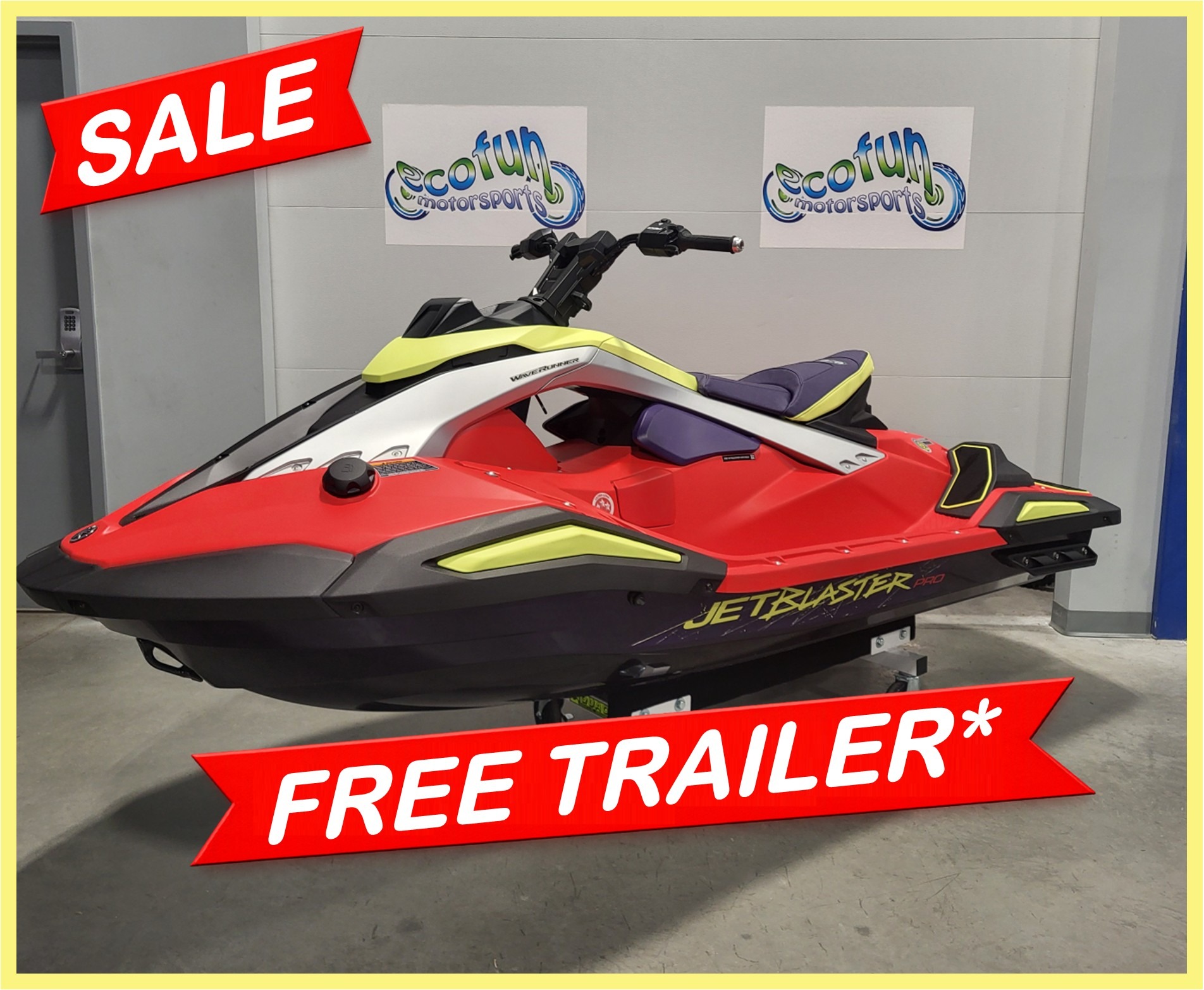 New 2026 Yamaha JetBlaster PRO 2-Up | Watercraft in Forest Lake MN
