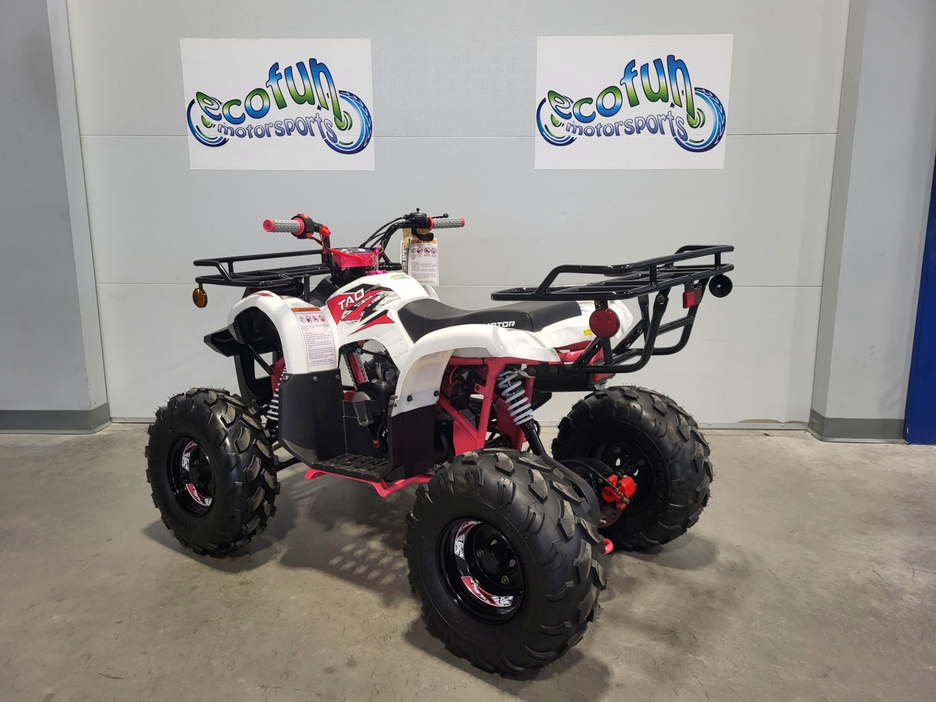 New 2025 Tao Motor Pink Commander 125 Youth ATV | ATVs in Forest