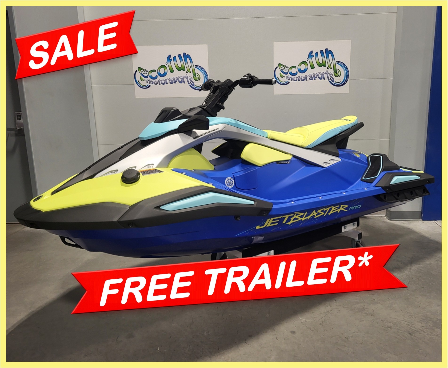 New 2026 Yamaha JetBlaster PRO 3-Up | Watercraft in Forest Lake MN