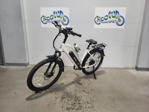 cheap electric bicycles for sale Lectric XP4 750 Long-Range Step-Thru Bike in Stratus White | Adult Folding Electric Bike | Class 3 eBike With its sturdy construction HOVSCO 26" HovAlpha Step-Thru Ebike