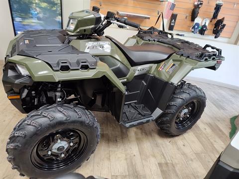 New 2026 Polaris Sportsman 850 ATVs in Liberty NY VP003 Sage Green
