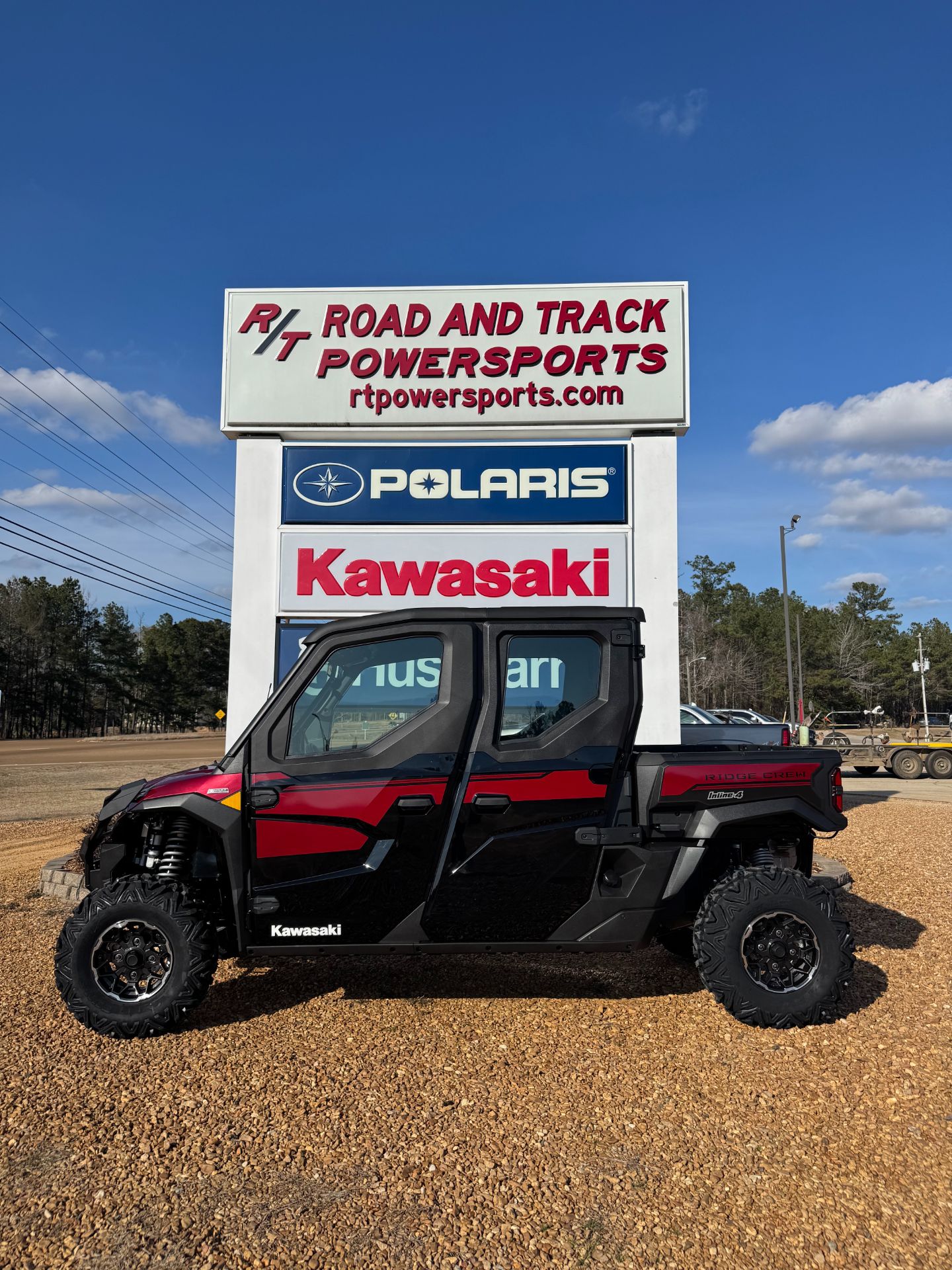 New 2026 Kawasaki RIDGE® CREW Platinum Ranch Edition HVAC