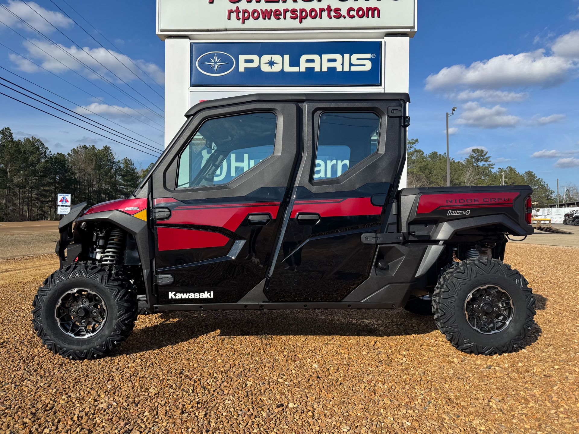 New 2026 Kawasaki RIDGE® CREW Platinum Ranch Edition HVAC