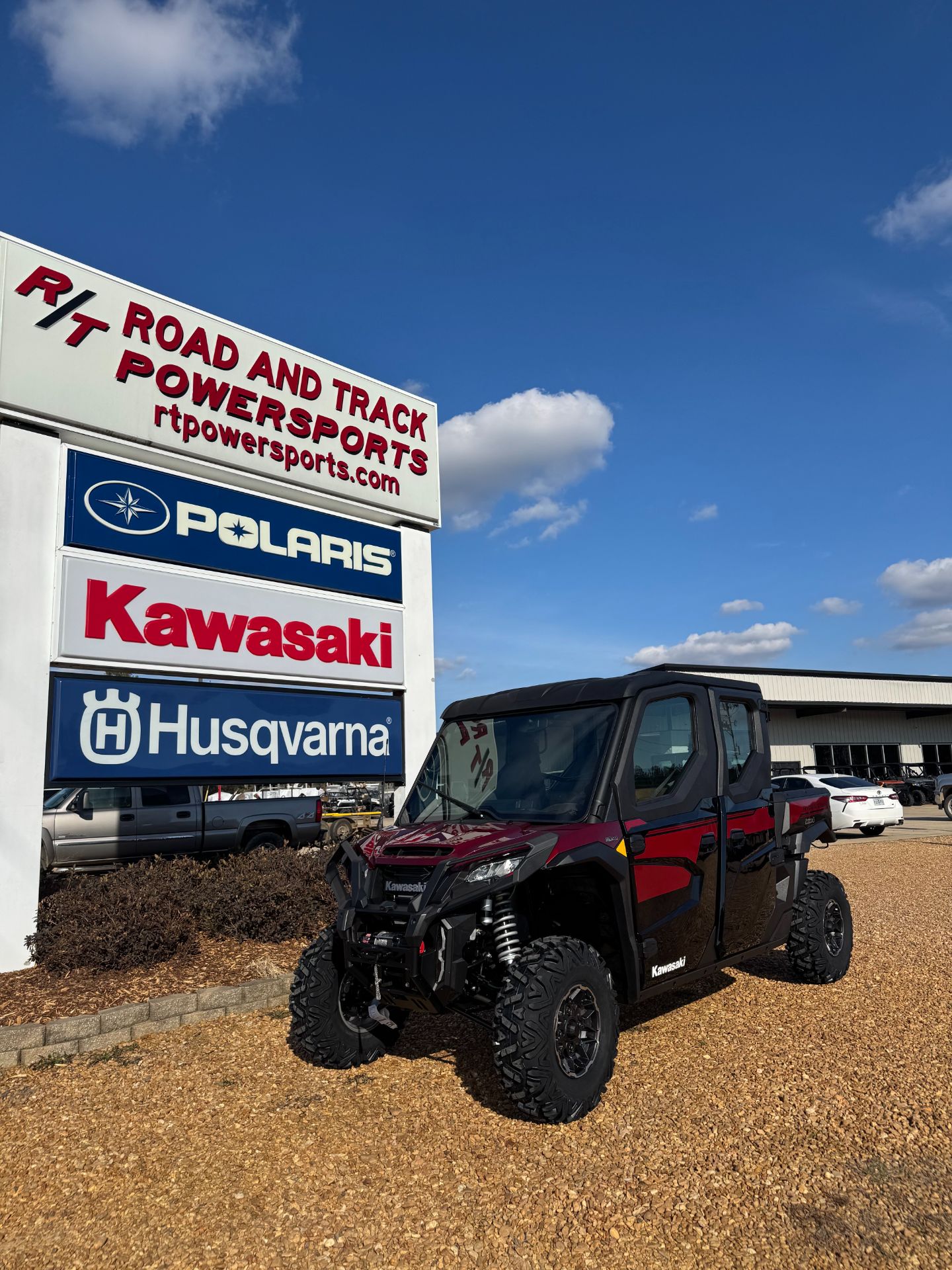 New 2026 Kawasaki RIDGE® CREW Platinum Ranch Edition HVAC