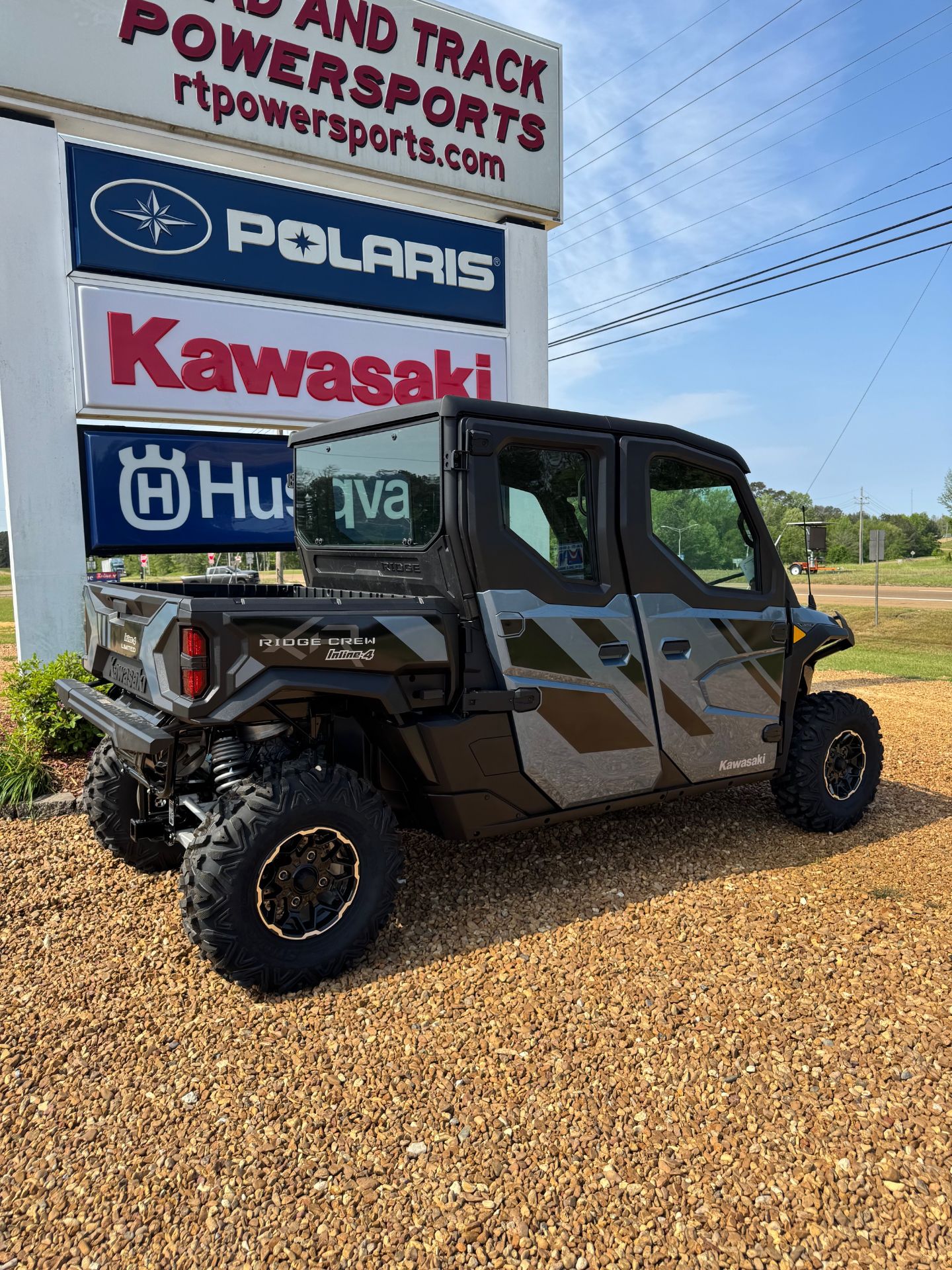 New 2025 Kawasaki RIDGE XR CREW Limited HVAC, Brookhaven MS