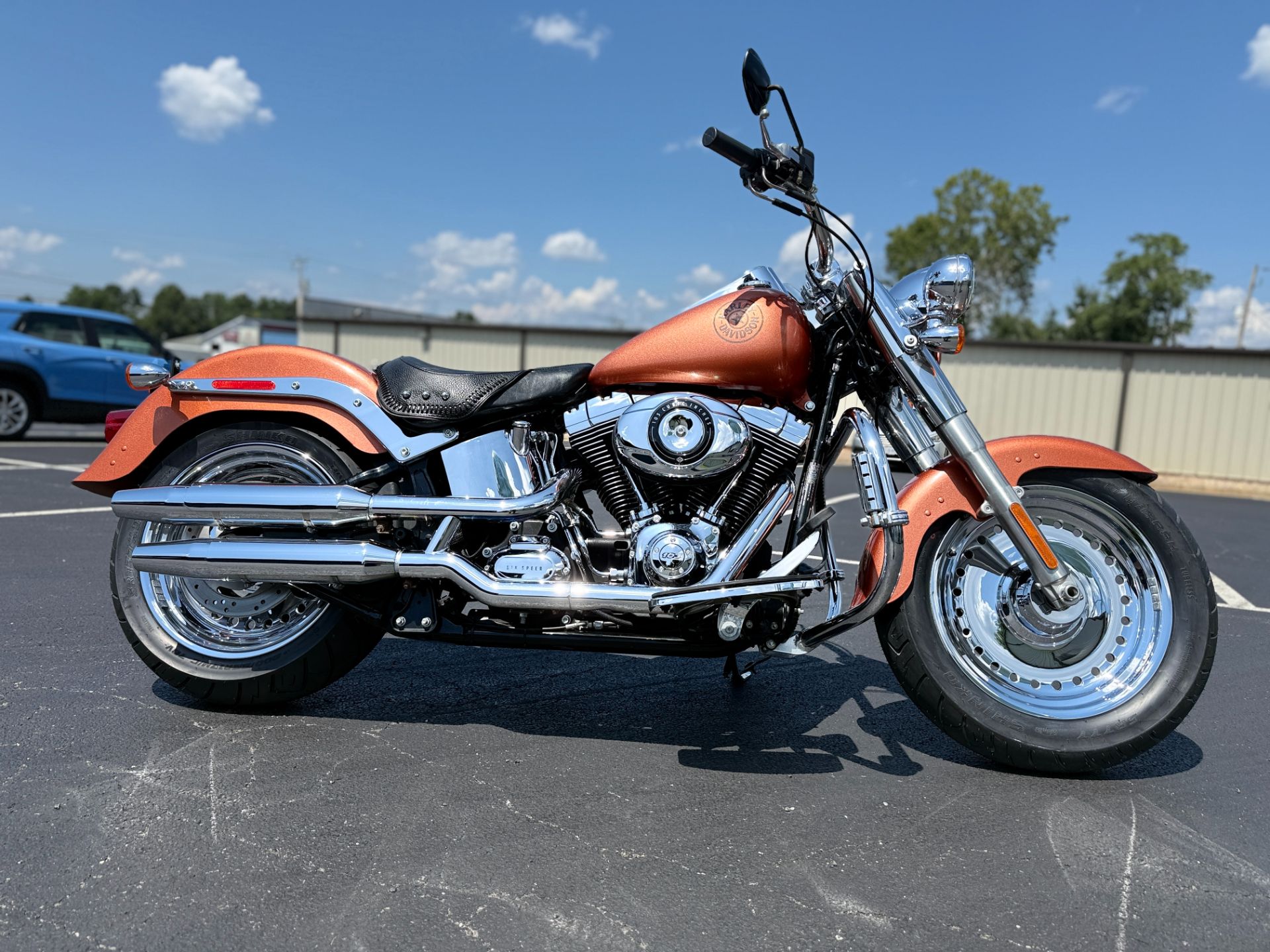 Used 2013 Harley-Davidson Softail® Fat Boy® Midnight Pearl