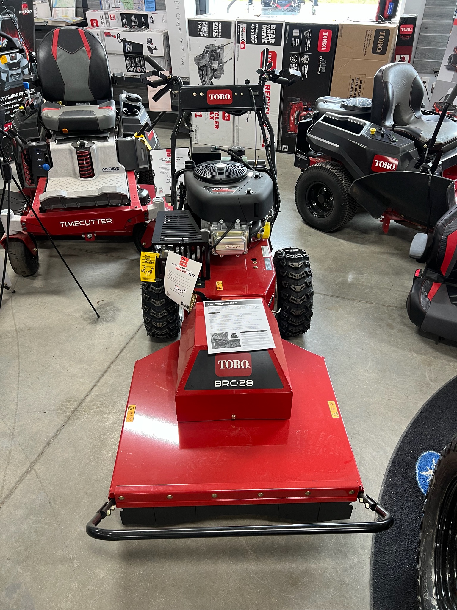 2000 Brush Cutter 15.5hp/28" cut