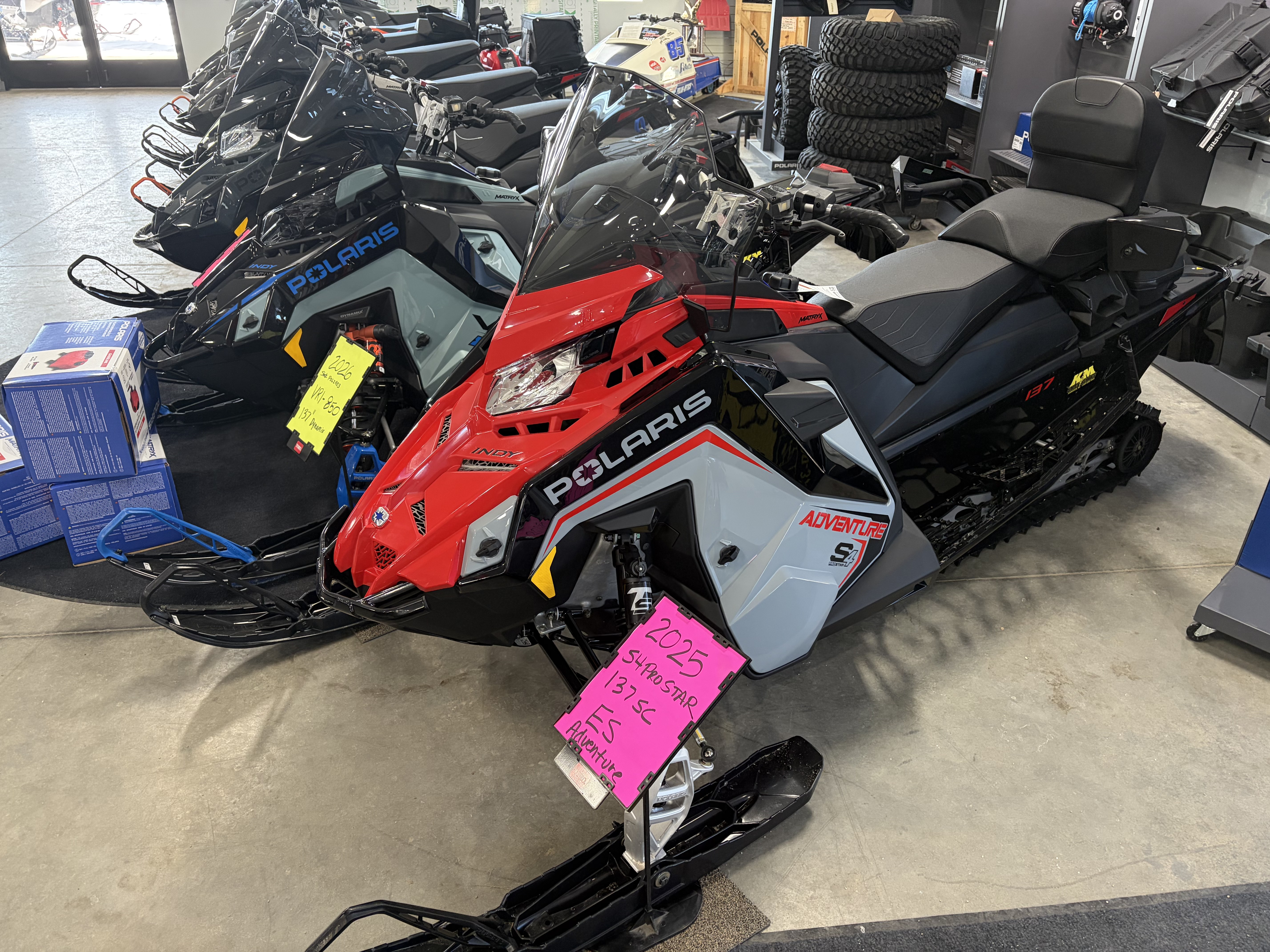 2025 ProStar S4 INDY Adventure 137 SC ES