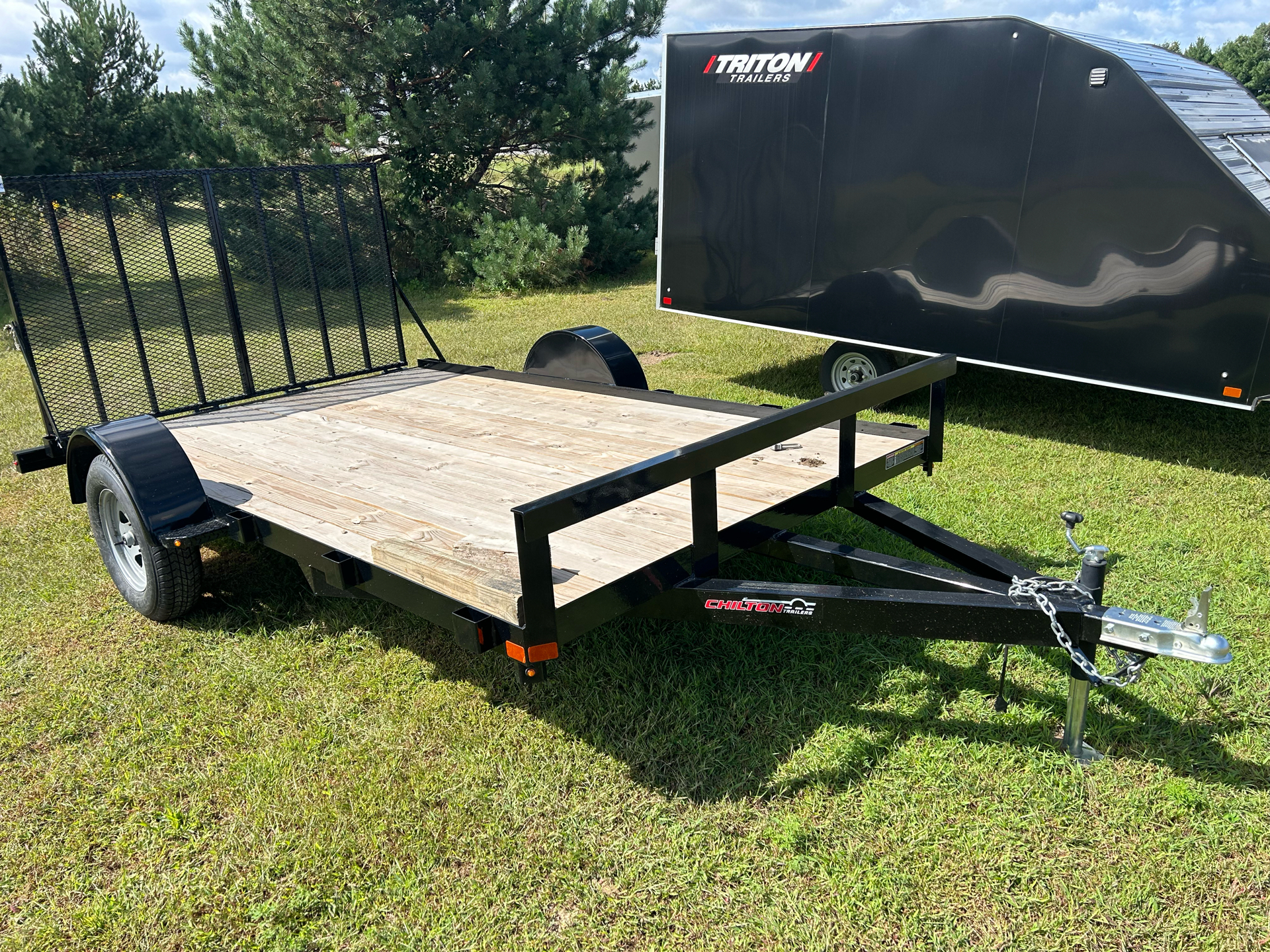 2025 Steel 12' Single Axle 3000#gvwr