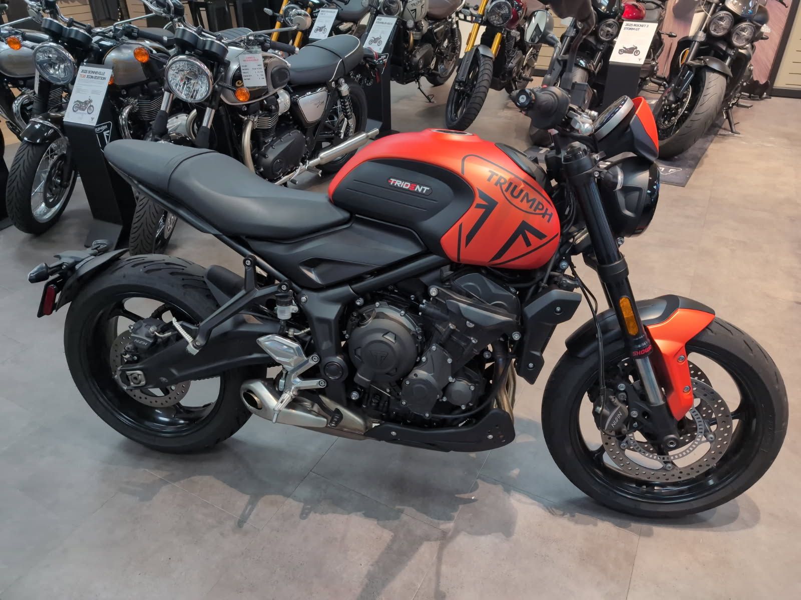 Motorcycle Triumph Trident 660 Specifications 2023 Triumph Trident