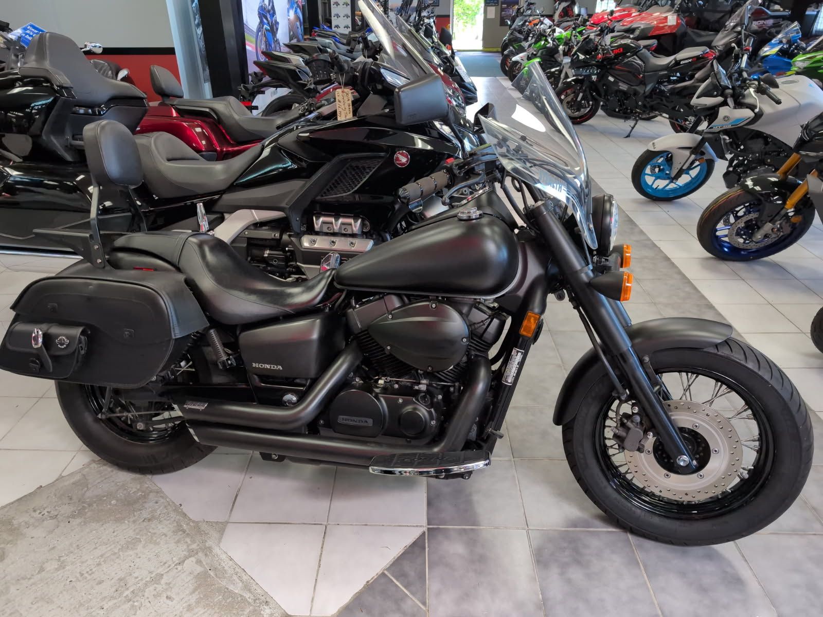 Bike Shops 2021 Honda Shadow Phantom For Sale Batwing Fairing For